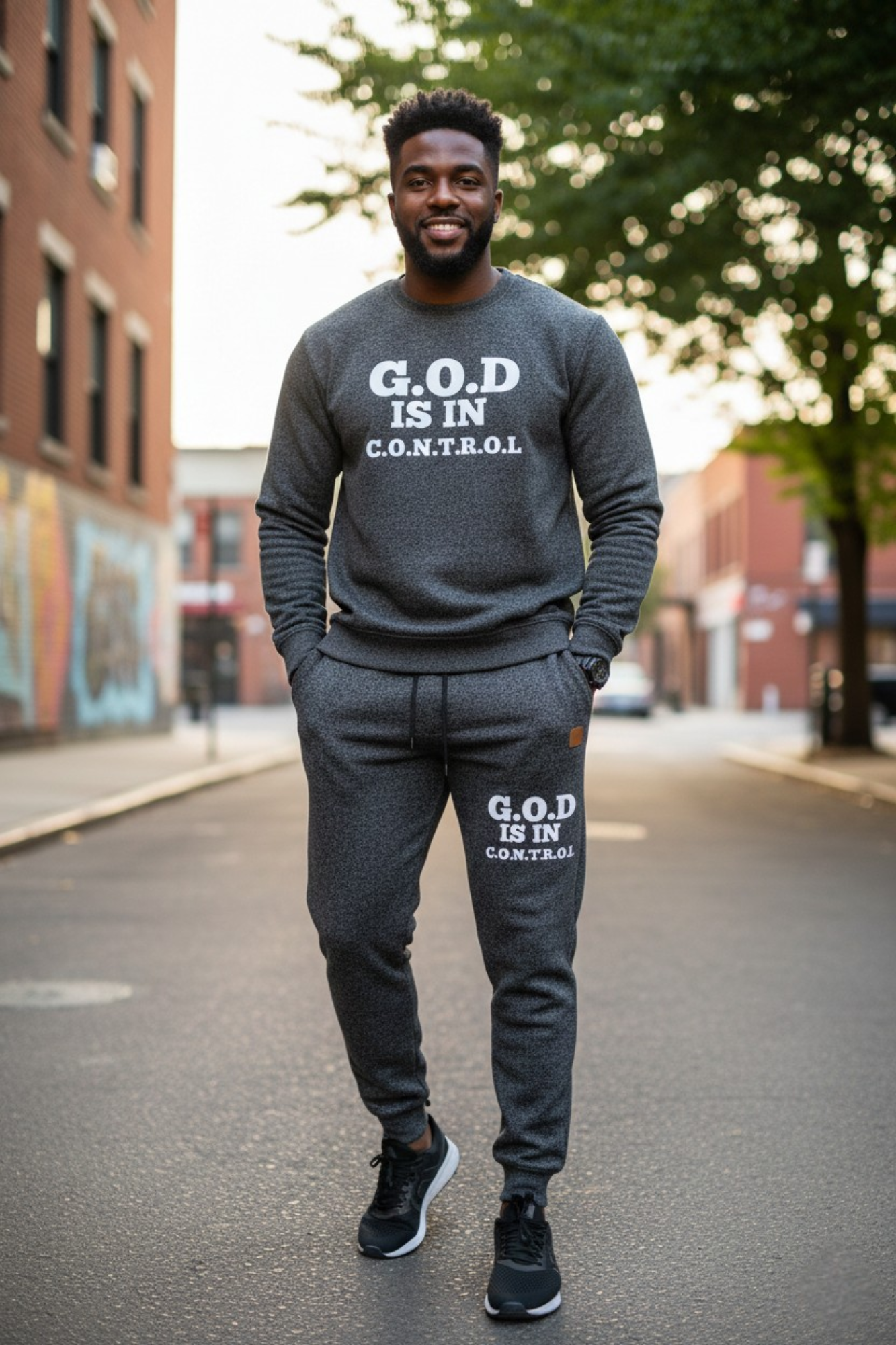 GOD IS IN CONTROL MENS SETS