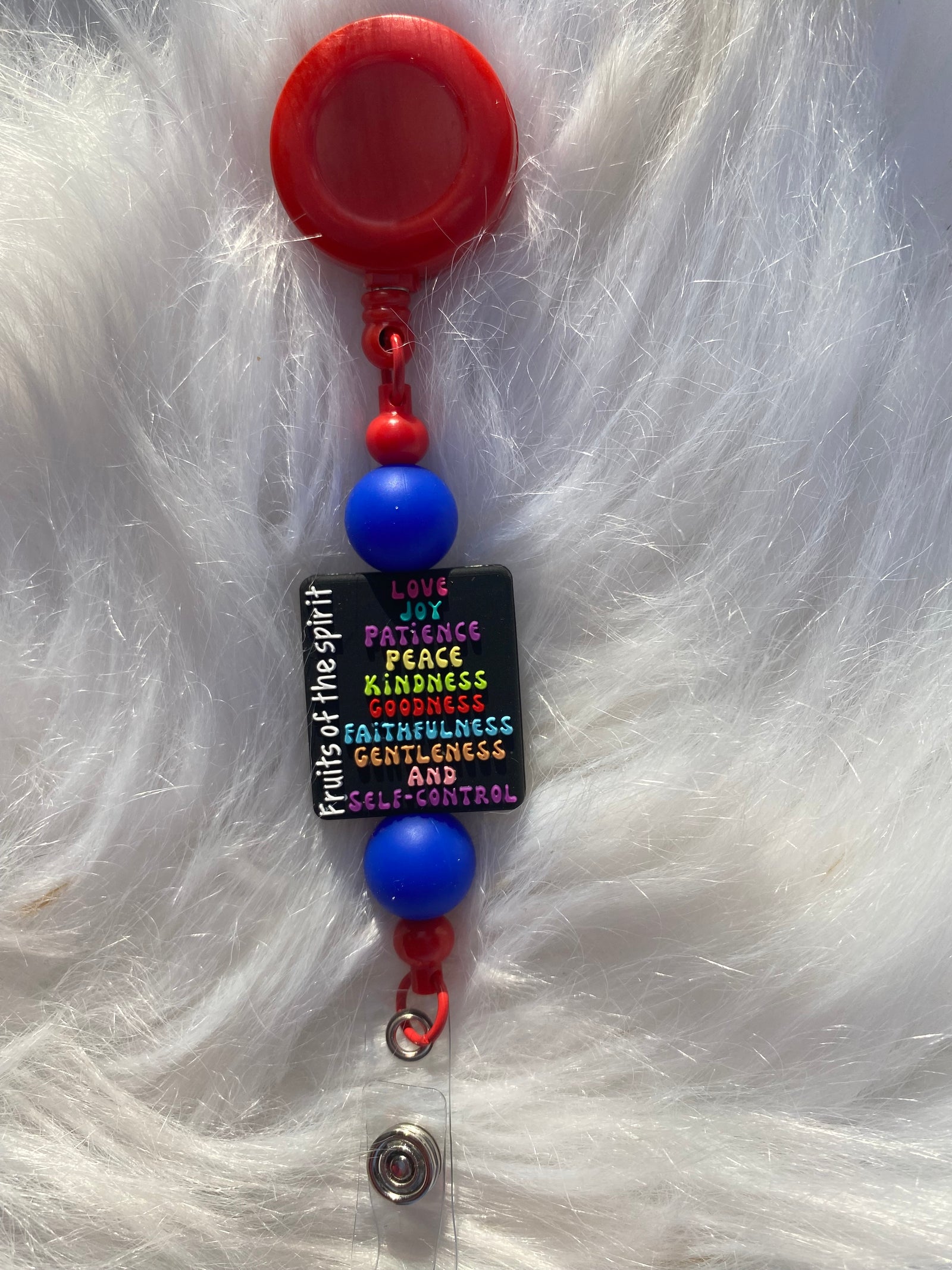 FRUITS OF THE SPIRIT BADGE CLIPS