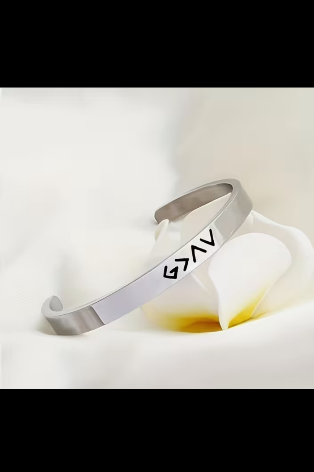 GOD IS GREATER THAN THE HIGHS AND LOWS BRACELET