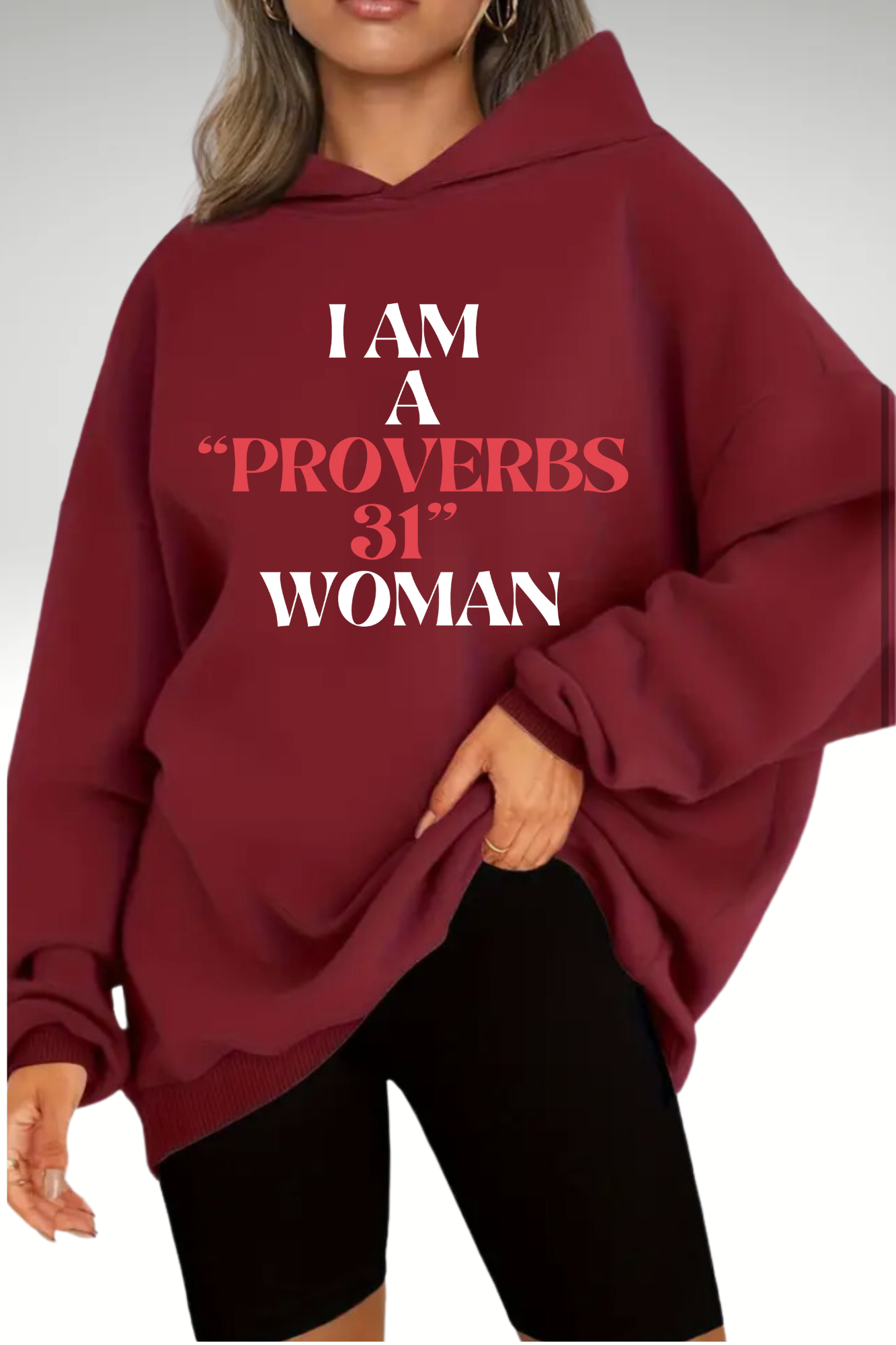 PROVERBS 31 WOMAN HOODIE