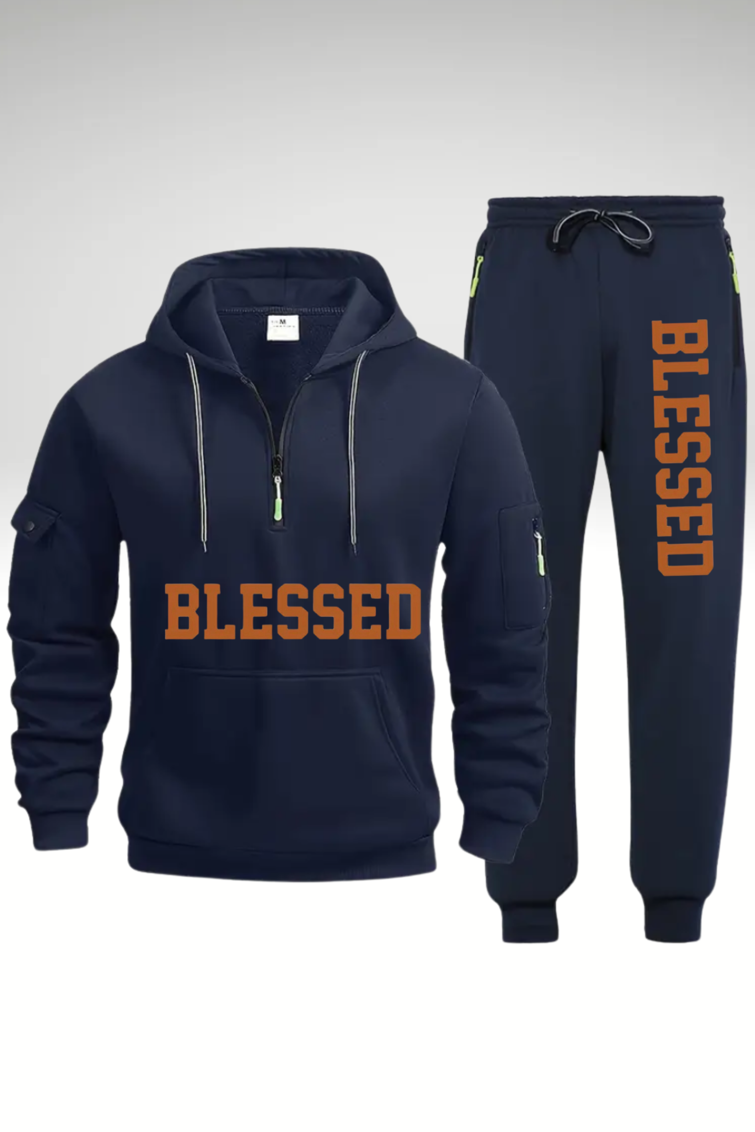 BLESSED HOODIE TRACKSUIT SETS