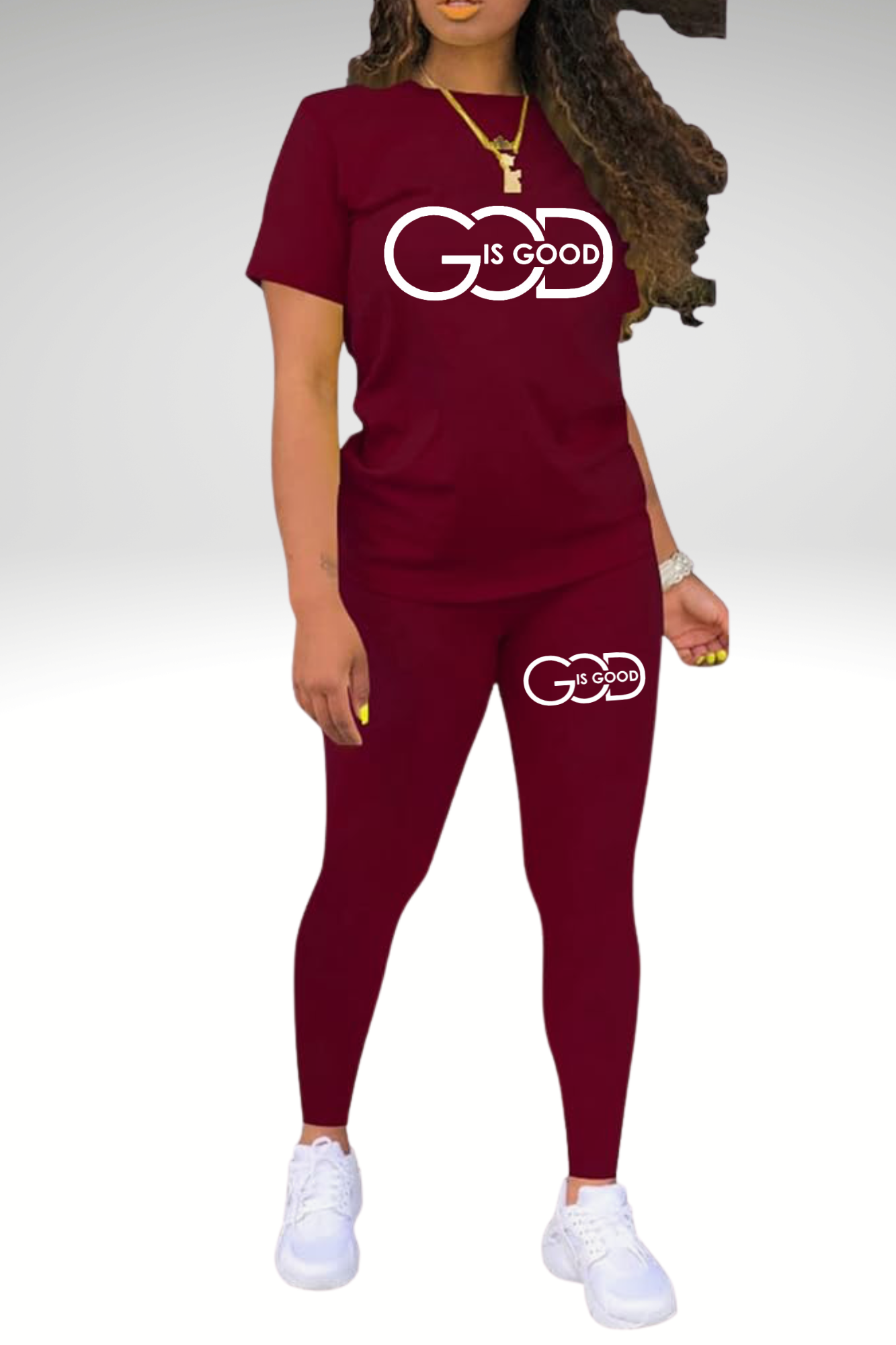 GOD IS GOOD LEGGING SETS