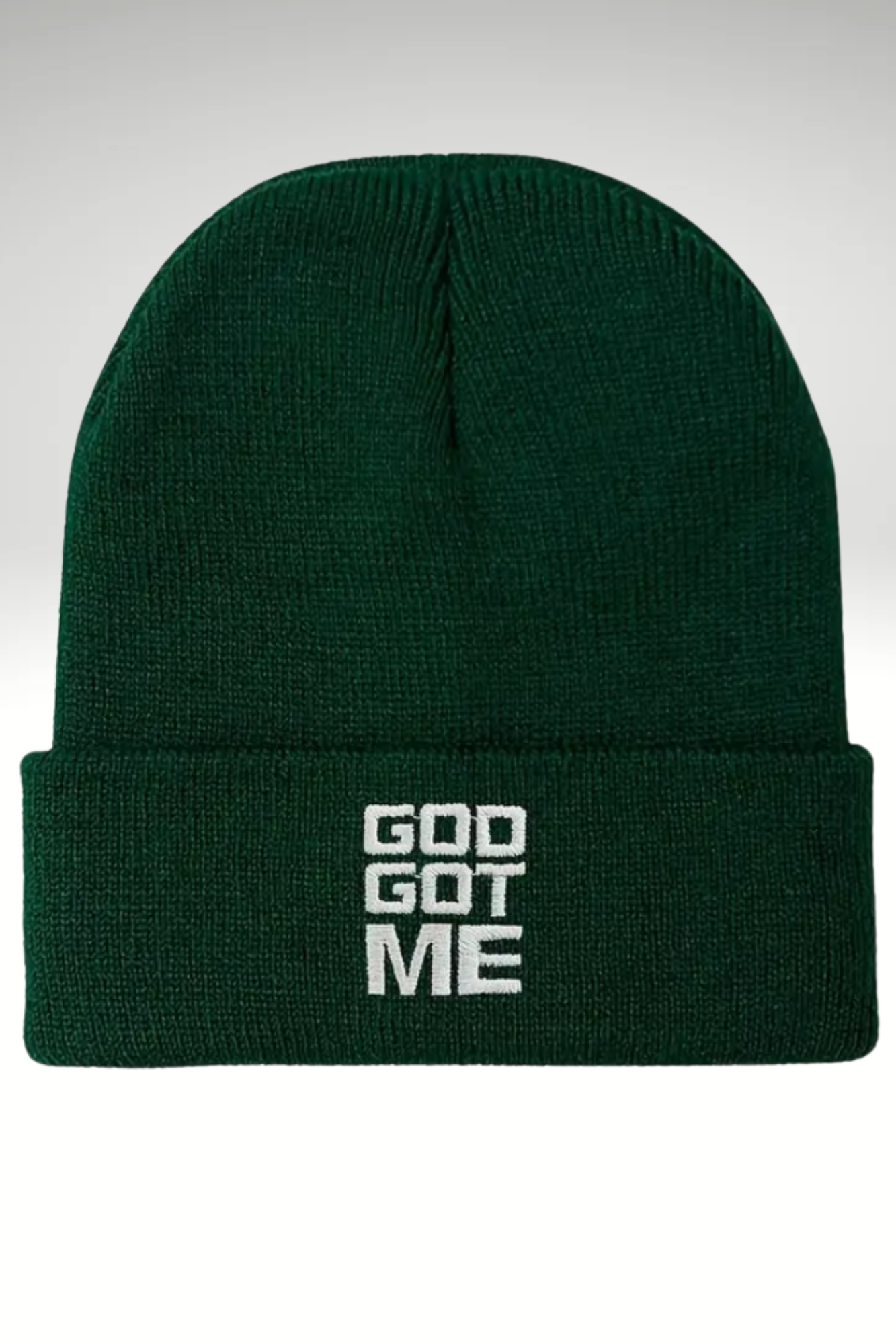 GOD GOT ME KNIT BEANIE