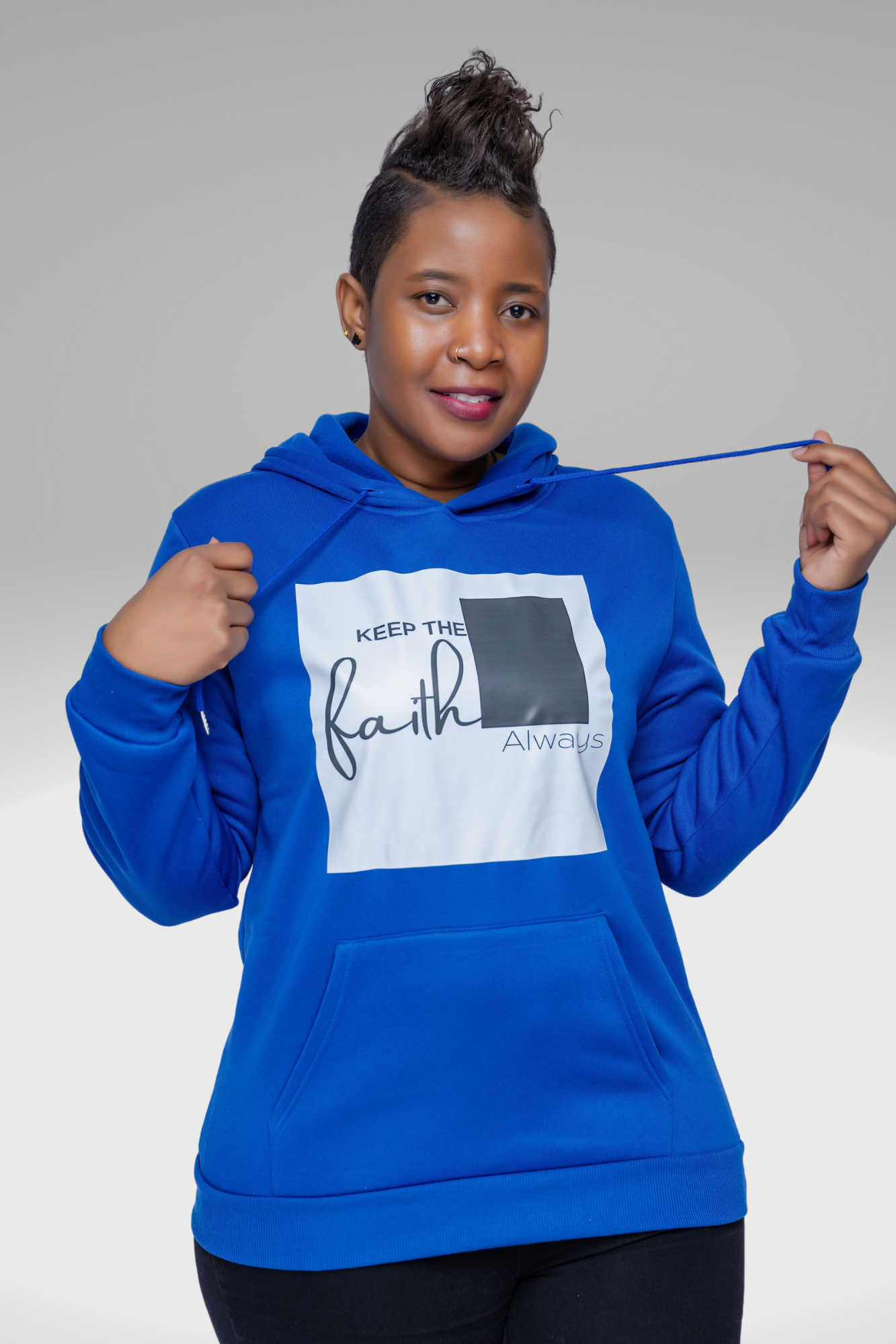 KEEP THE FAITH ALWAYS HOODIE
