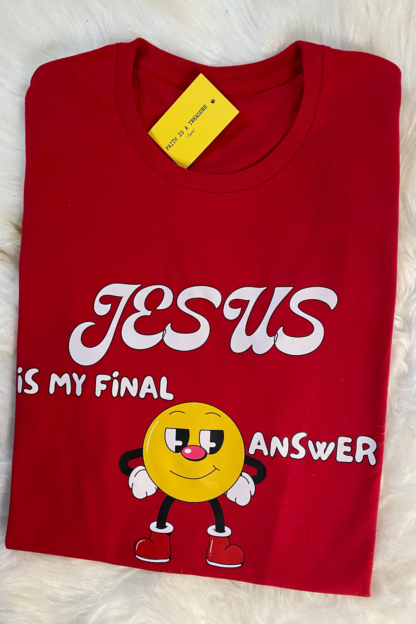 JESUS IS MY FINAL ANSWER T-SHIRT