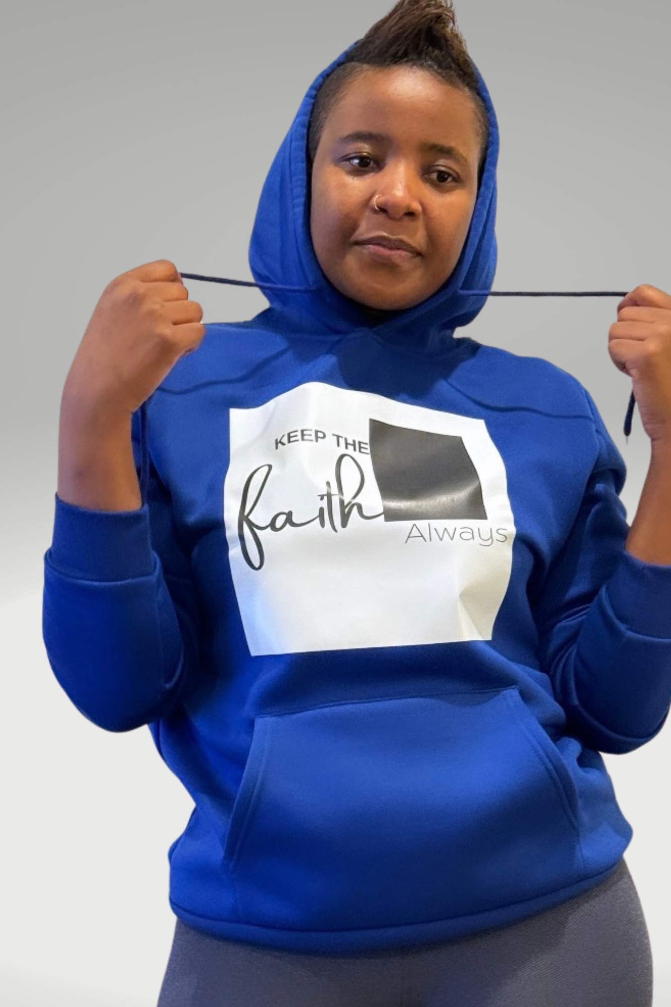 KEEP THE FAITH ALWAYS HOODIE