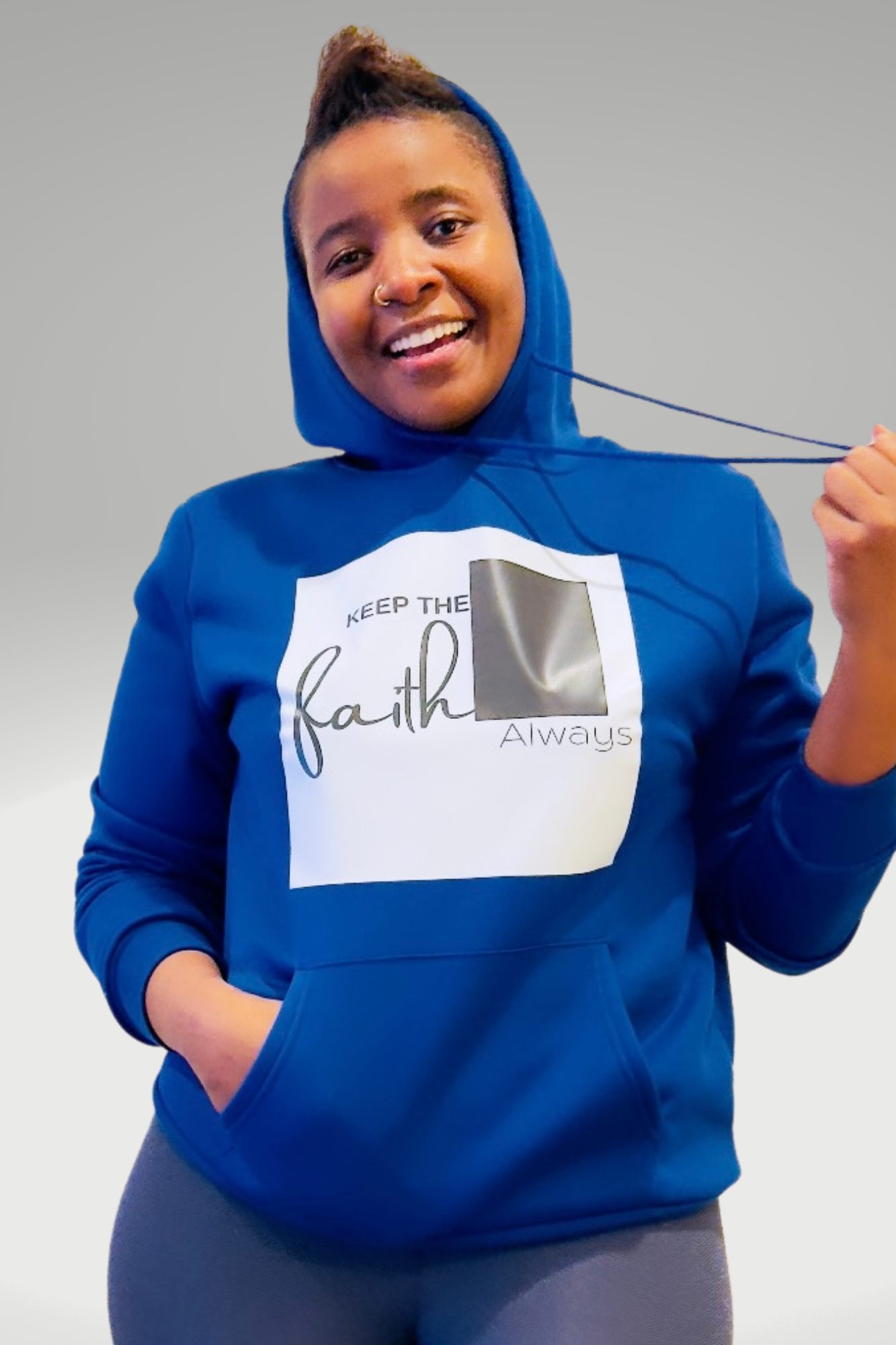 KEEP THE FAITH ALWAYS HOODIE