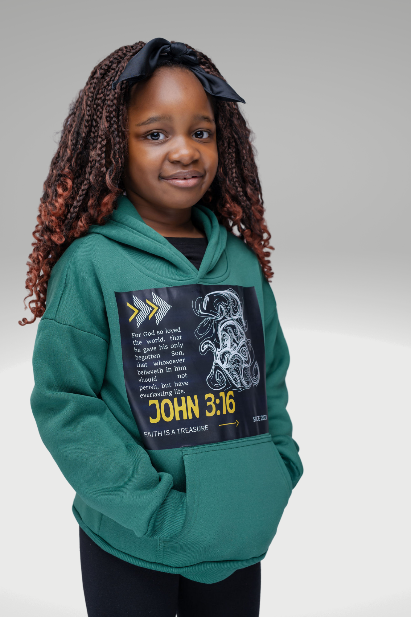 JOHN 3:16 KIDS HOODIE