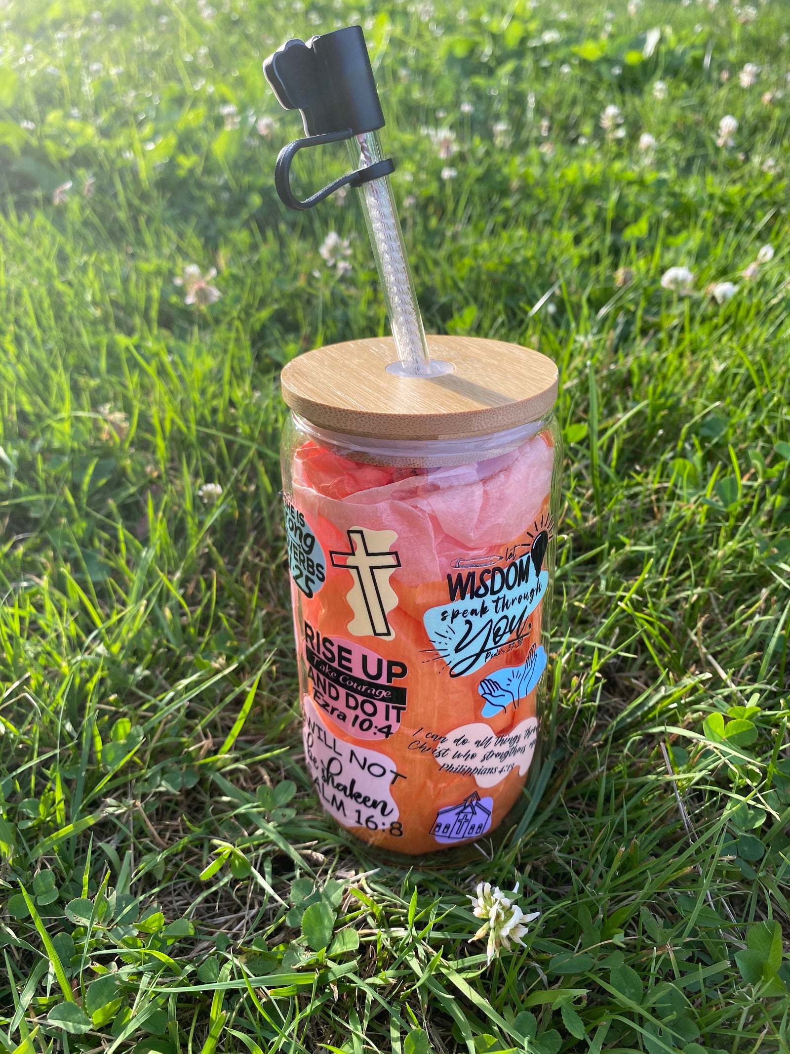 AFFIRMATIONS GLASS JAR