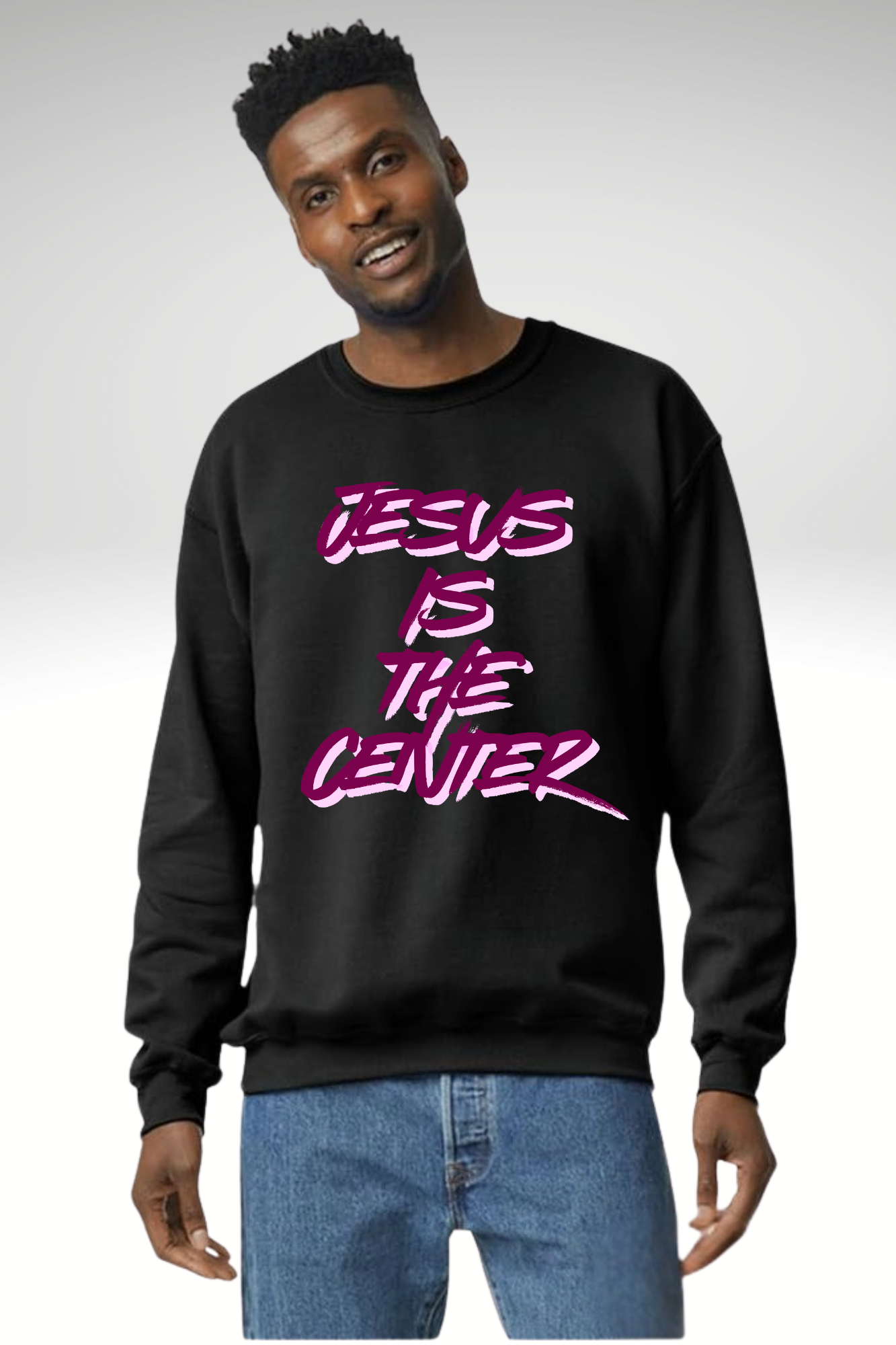 JESUS IS THE CENTER SWEATSHIRTS
