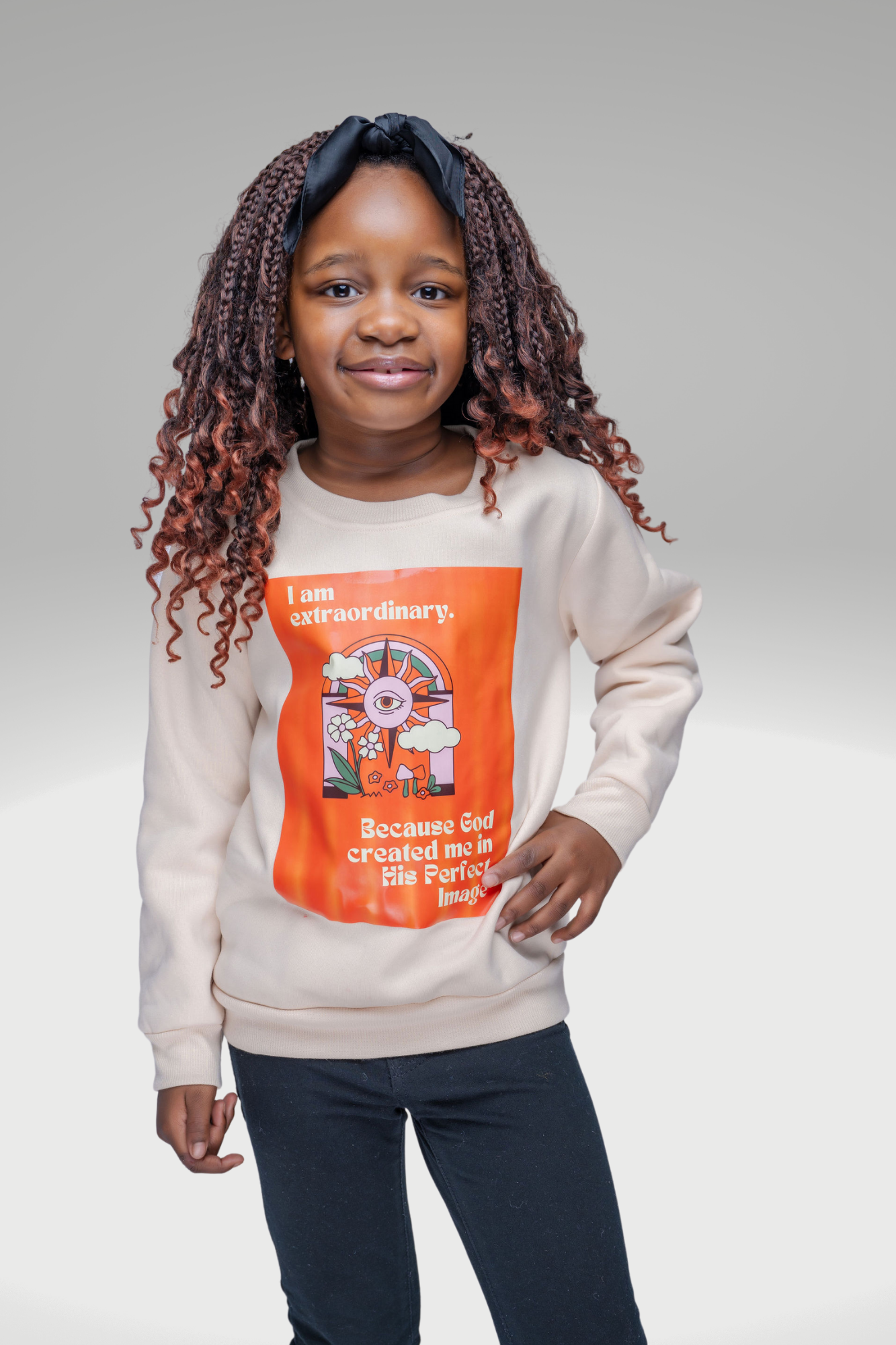 I AM EXTRAORDINARY KIDS SWEATSHIRT