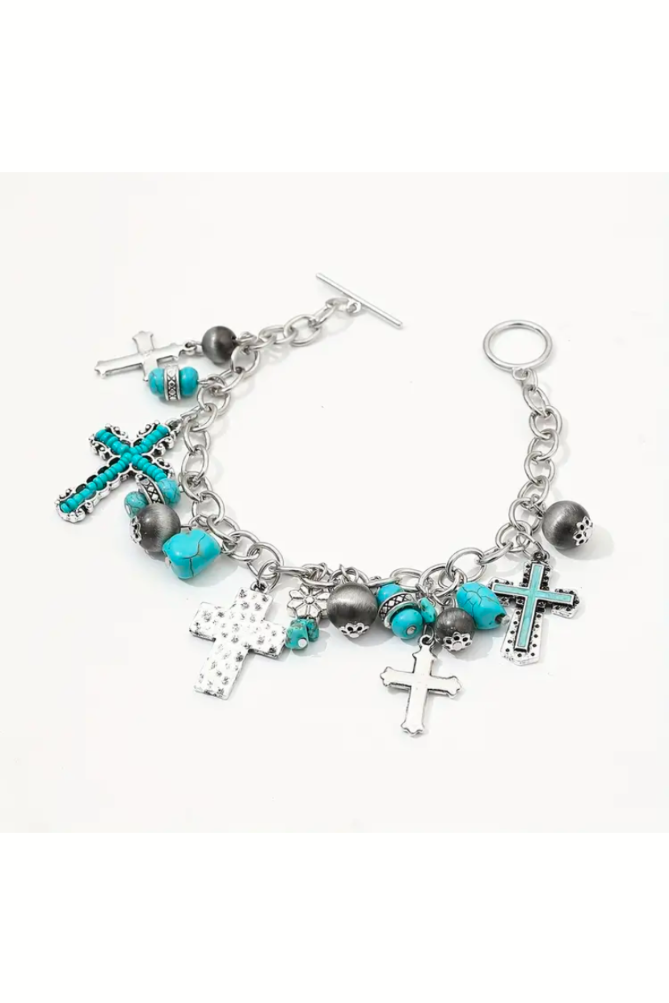 GRACEFUL CROSS BRACELET