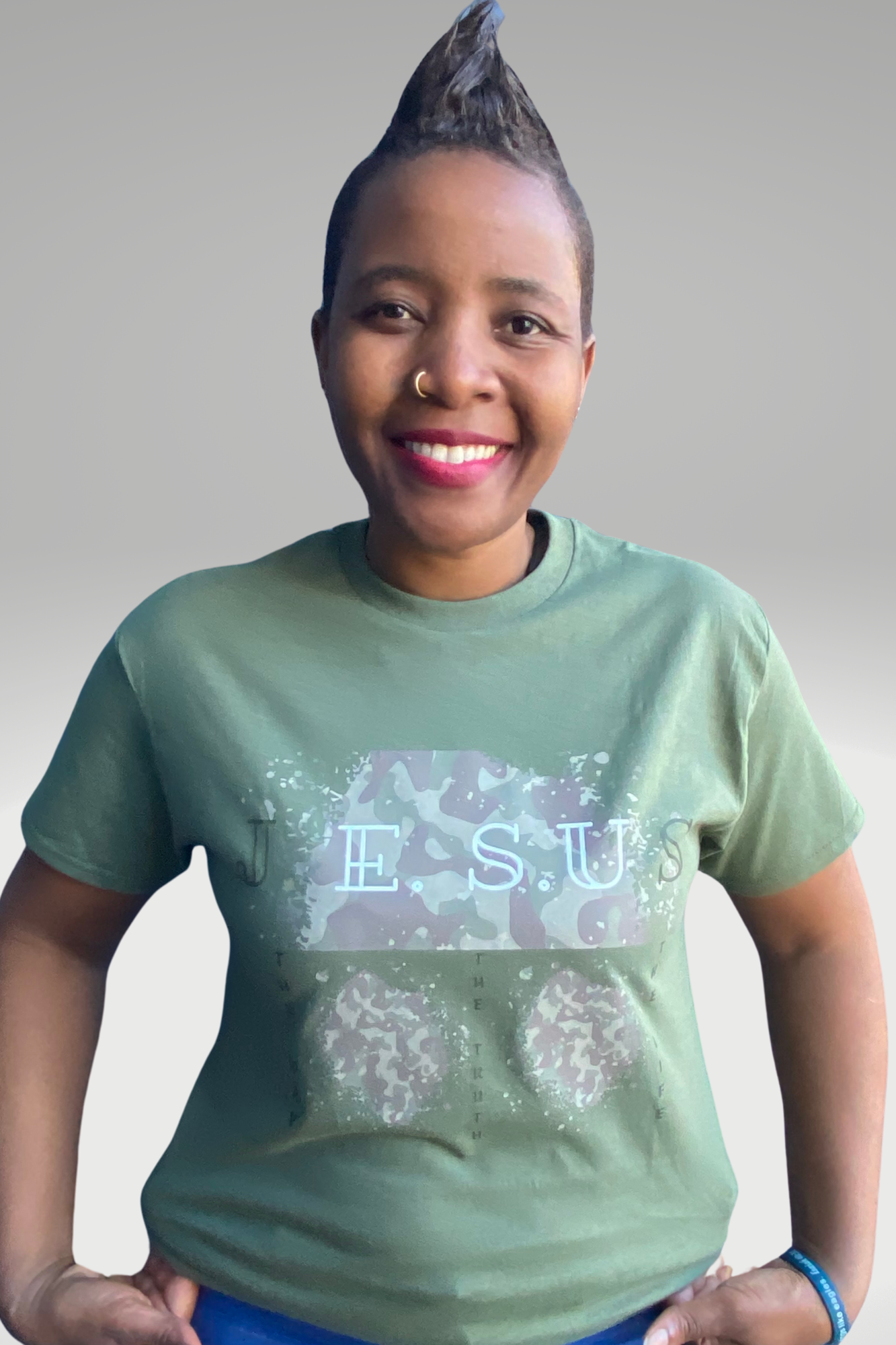 J.E.S.U.S CAMO T-SHIRT