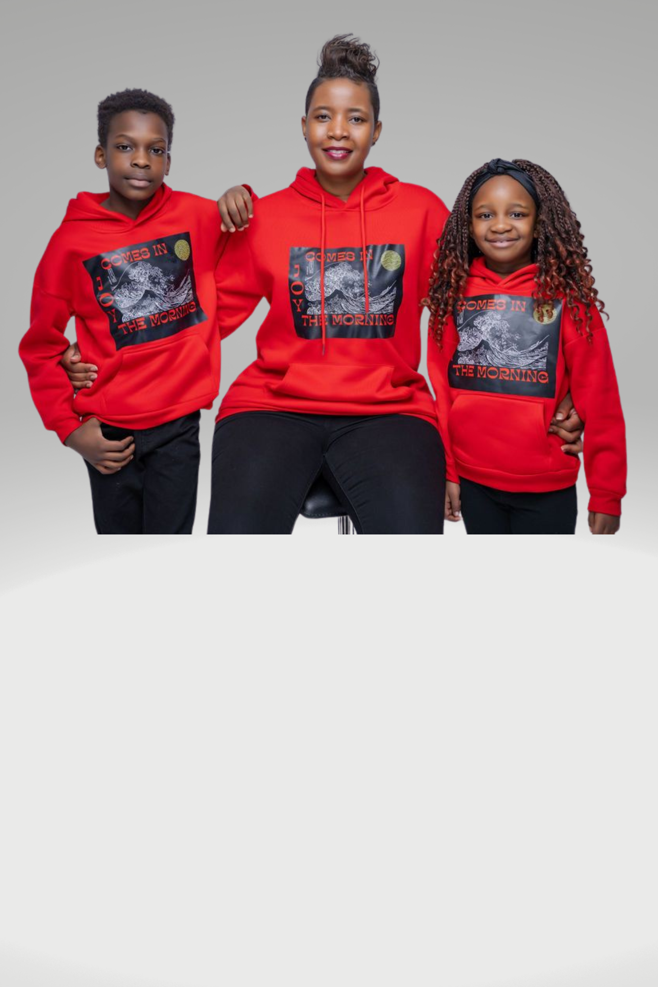 JOY COMES IN THE MORNING HOODIE