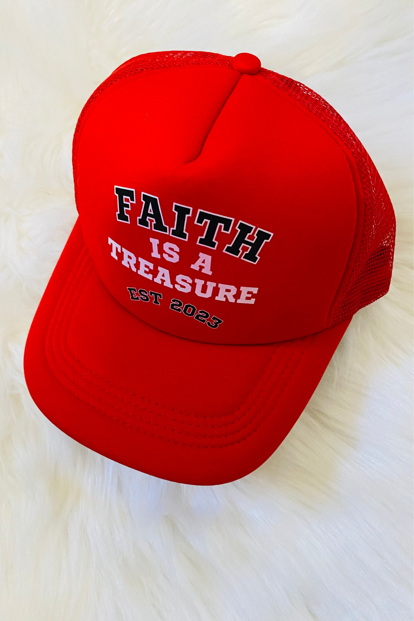 FAITH IS A TREASURE EST HAT
