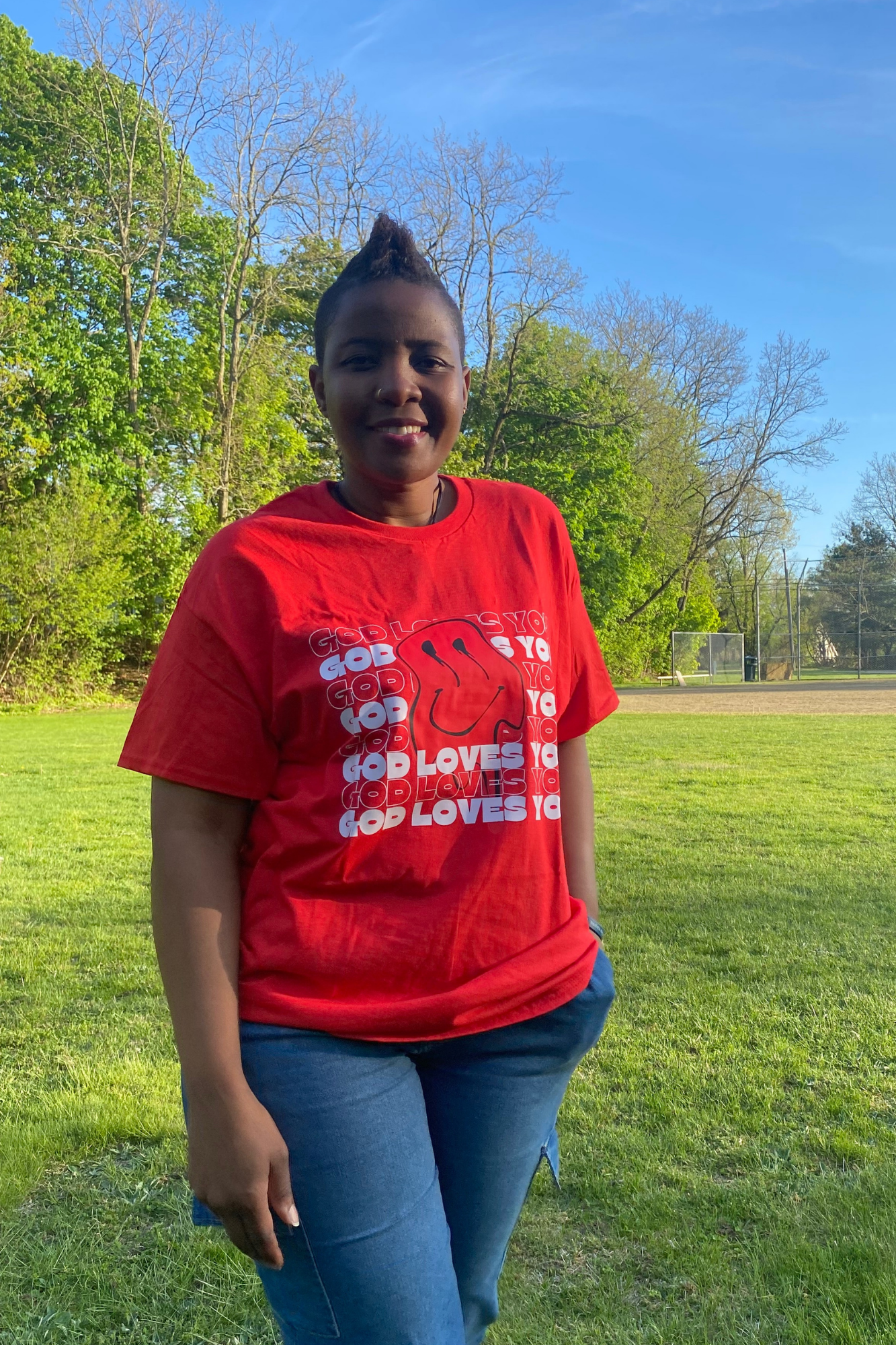 GOD LOVES YOU T-SHIRT