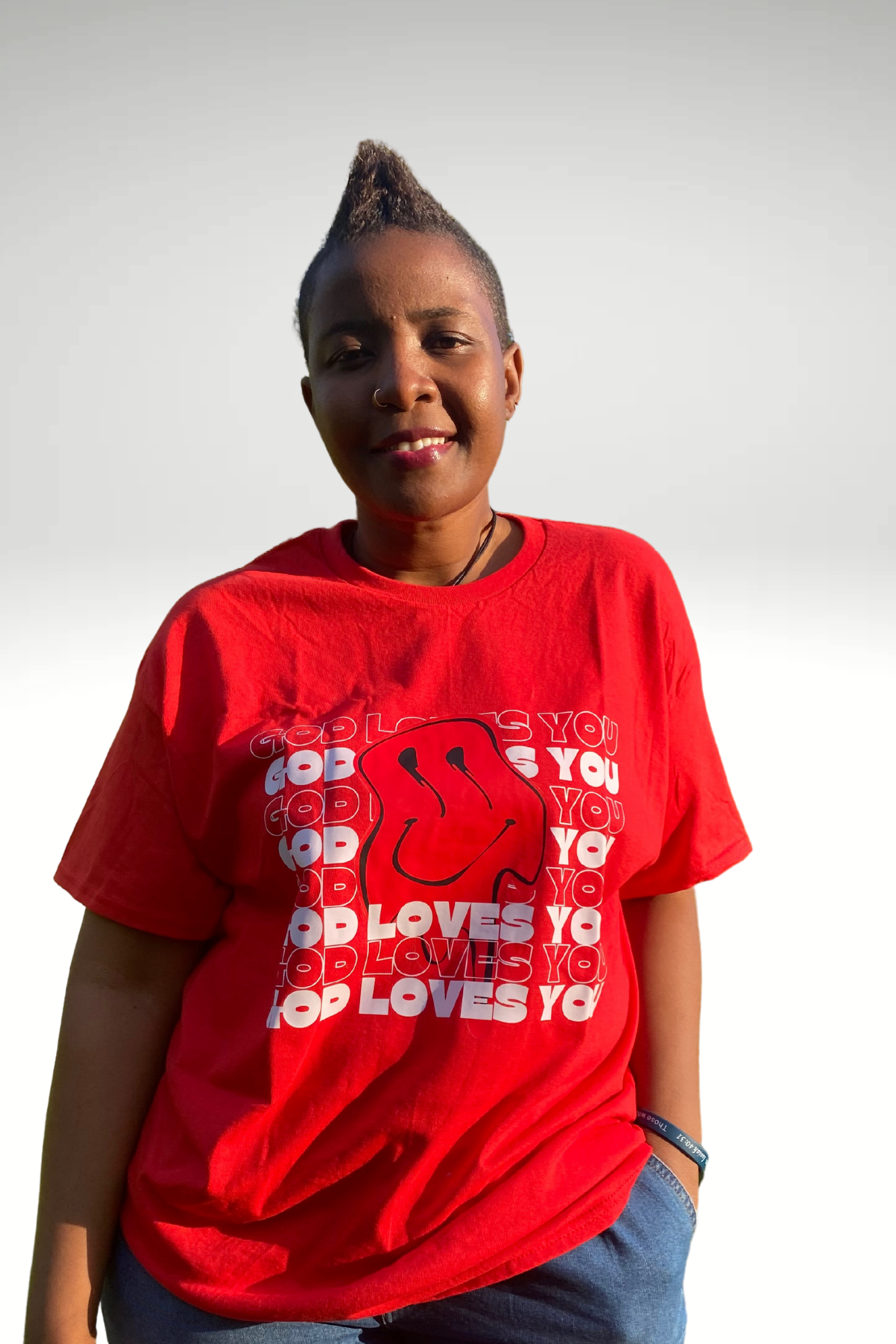 GOD LOVES YOU T-SHIRT