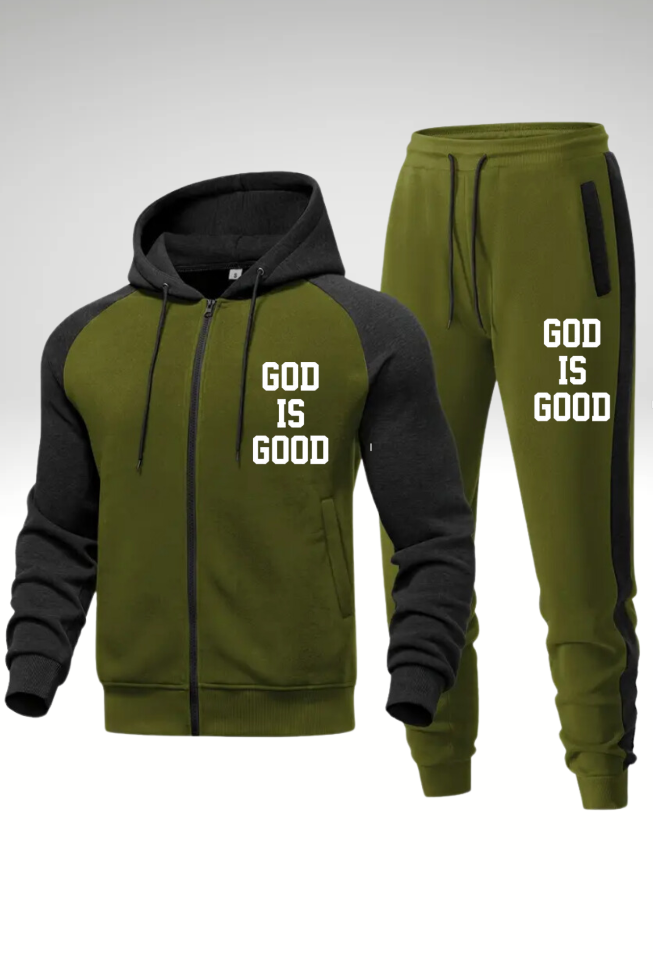 GOD IS GOOD HOODIE SET