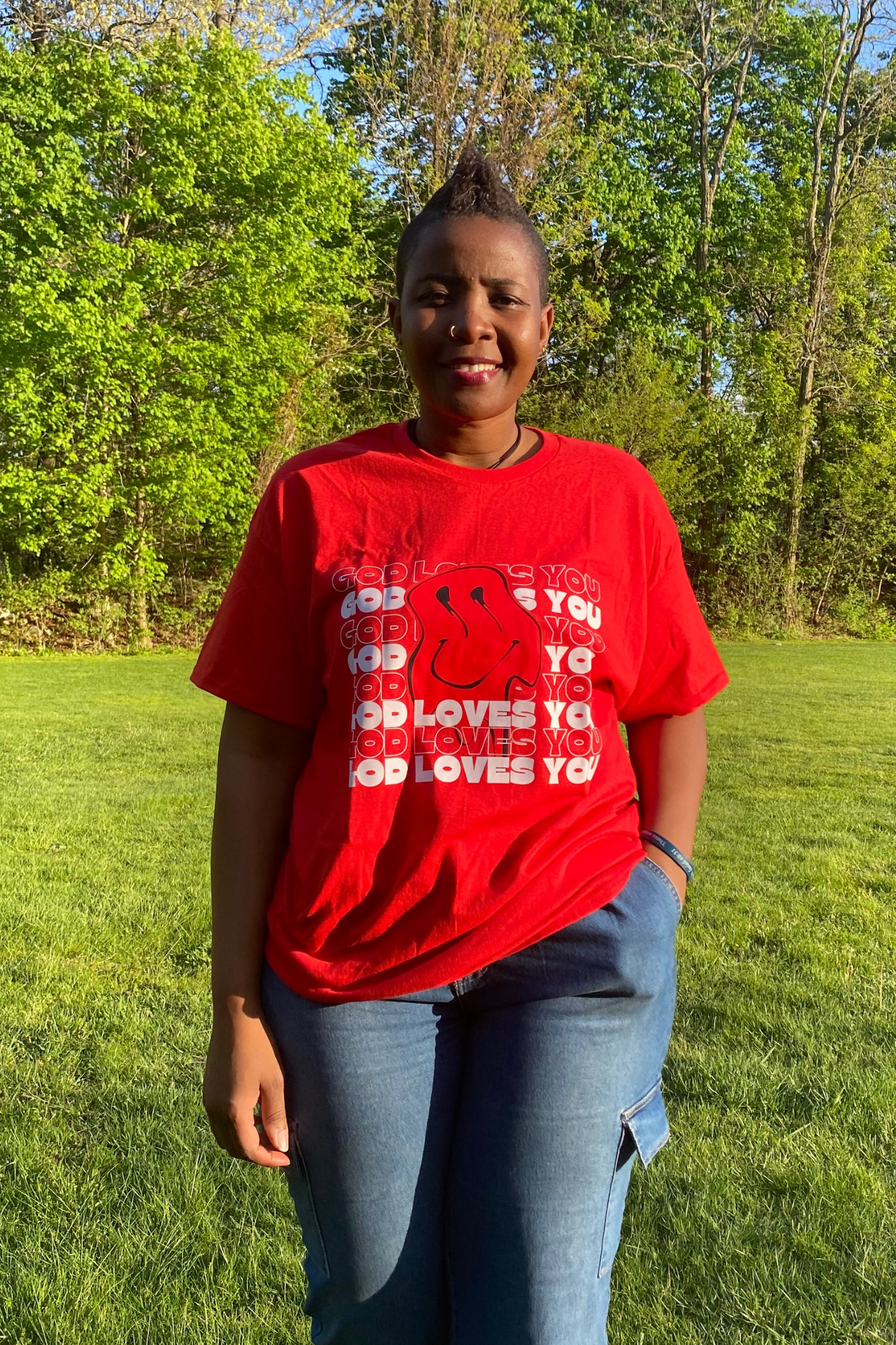 GOD LOVES YOU T-SHIRT