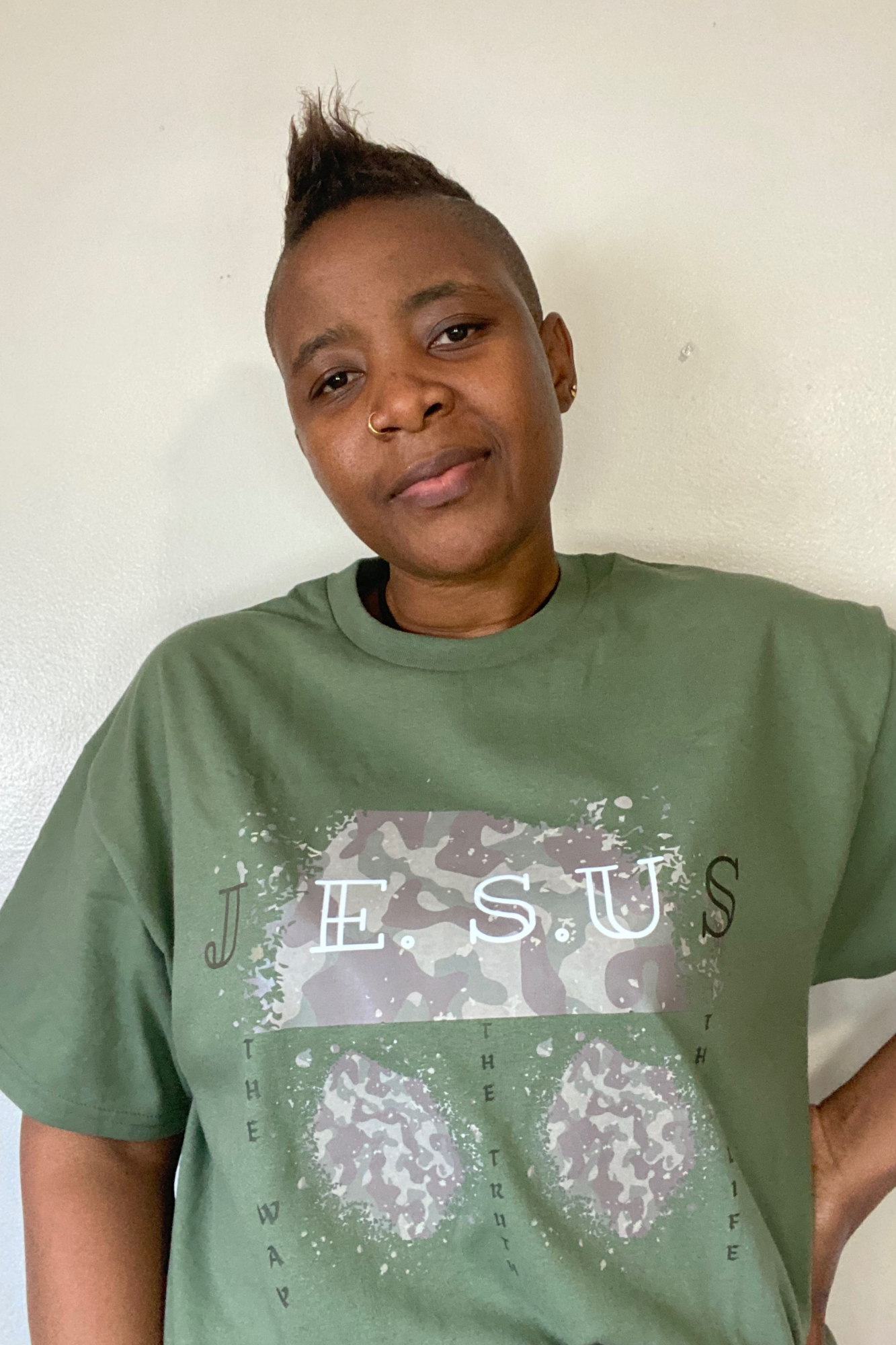 J.E.S.U.S CAMO T-SHIRT