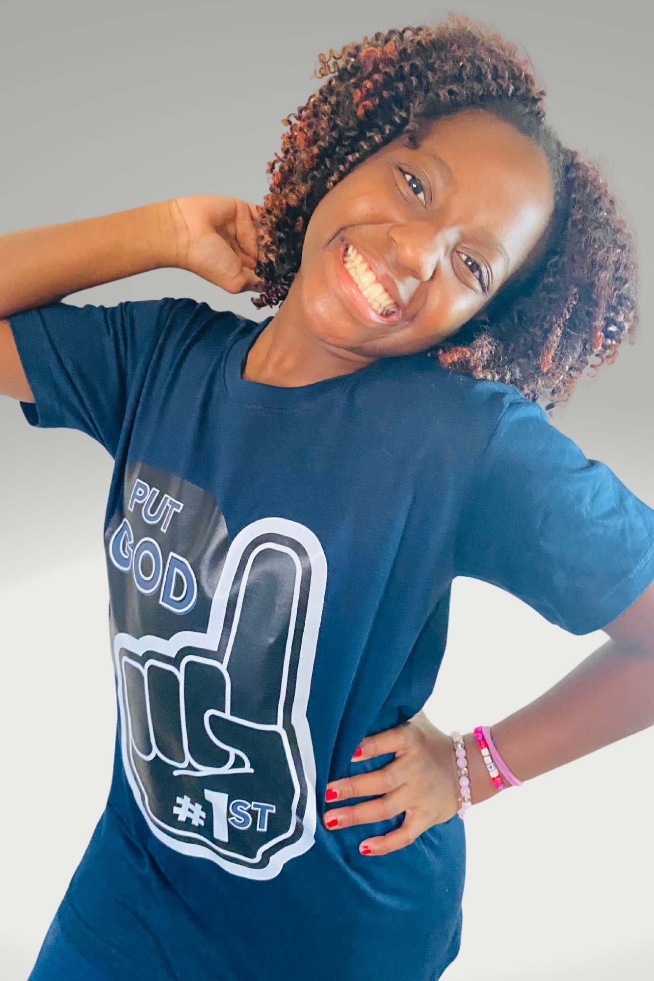 PUT GOD FIRST KIDS T-SHIRT