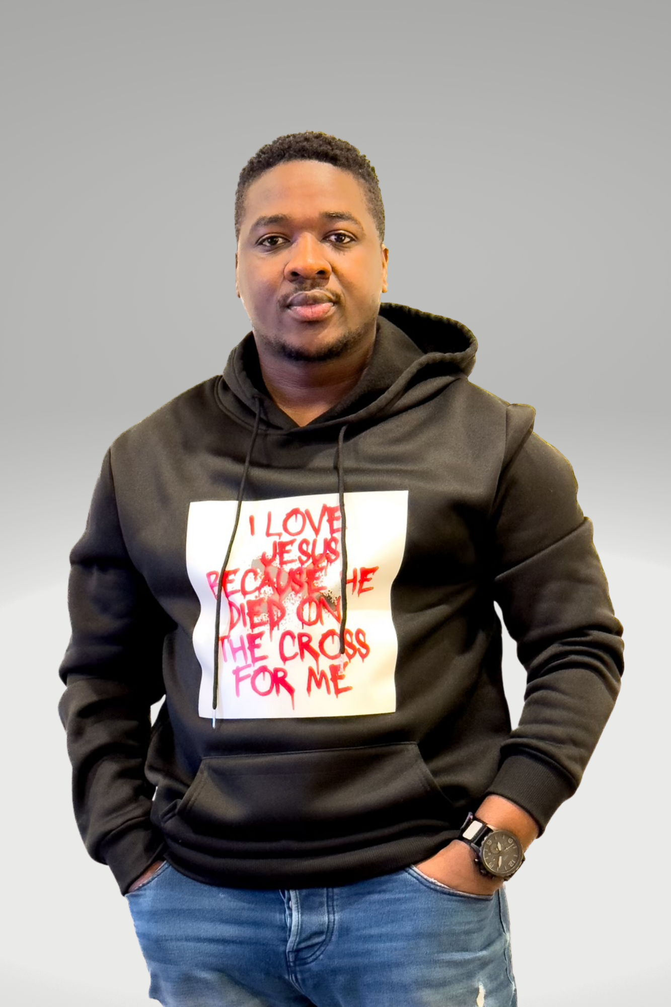 I LOVE JESUS BECAUSE HOODIE