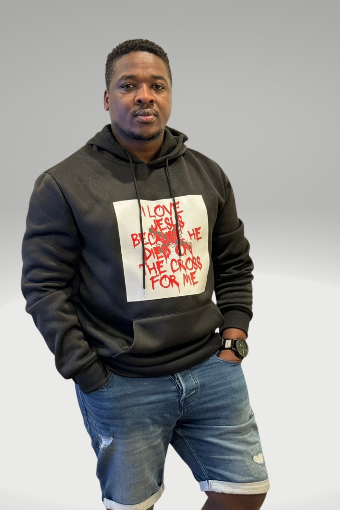 I LOVE JESUS BECAUSE HOODIE