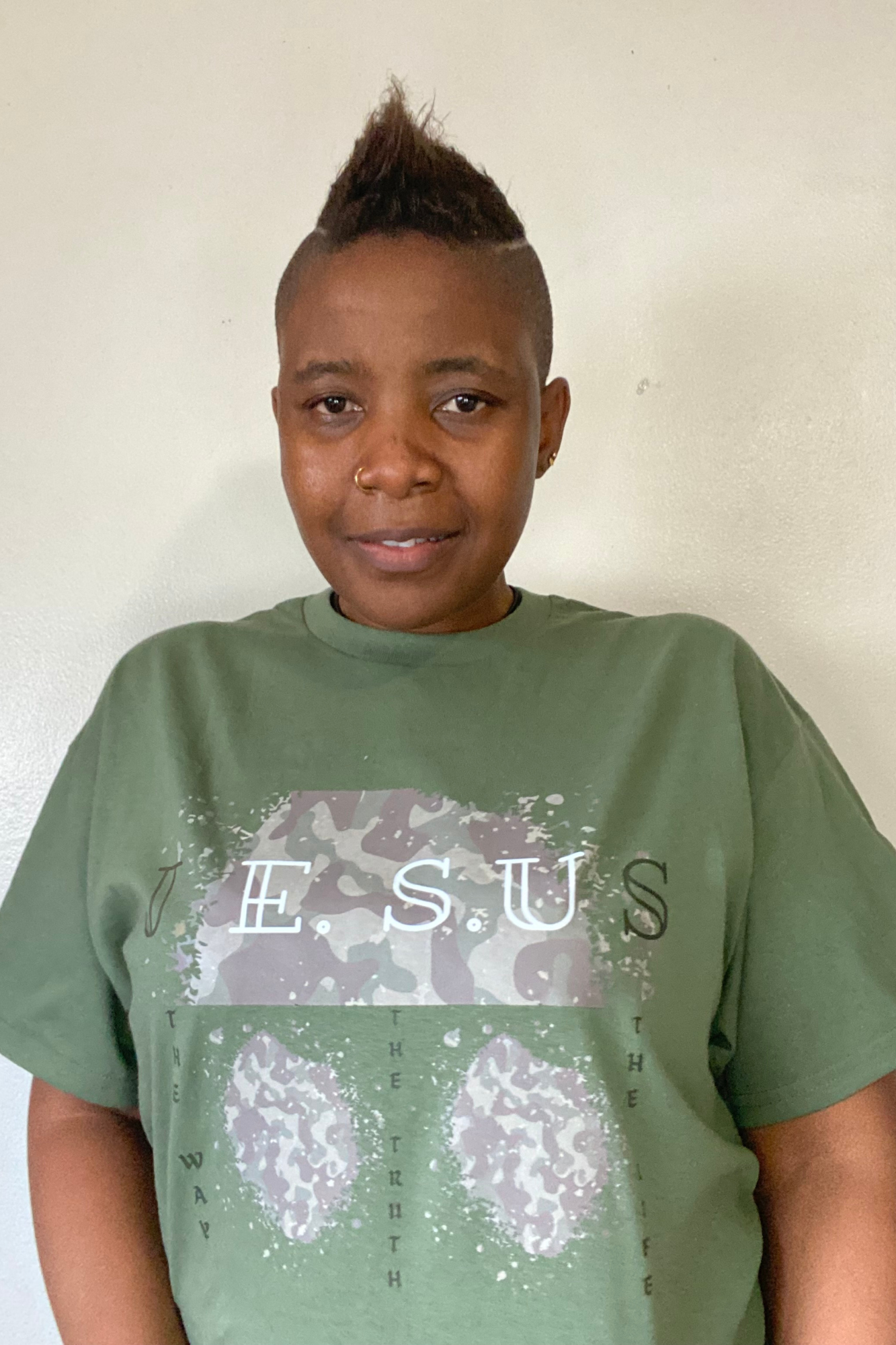 J.E.S.U.S CAMO T-SHIRT