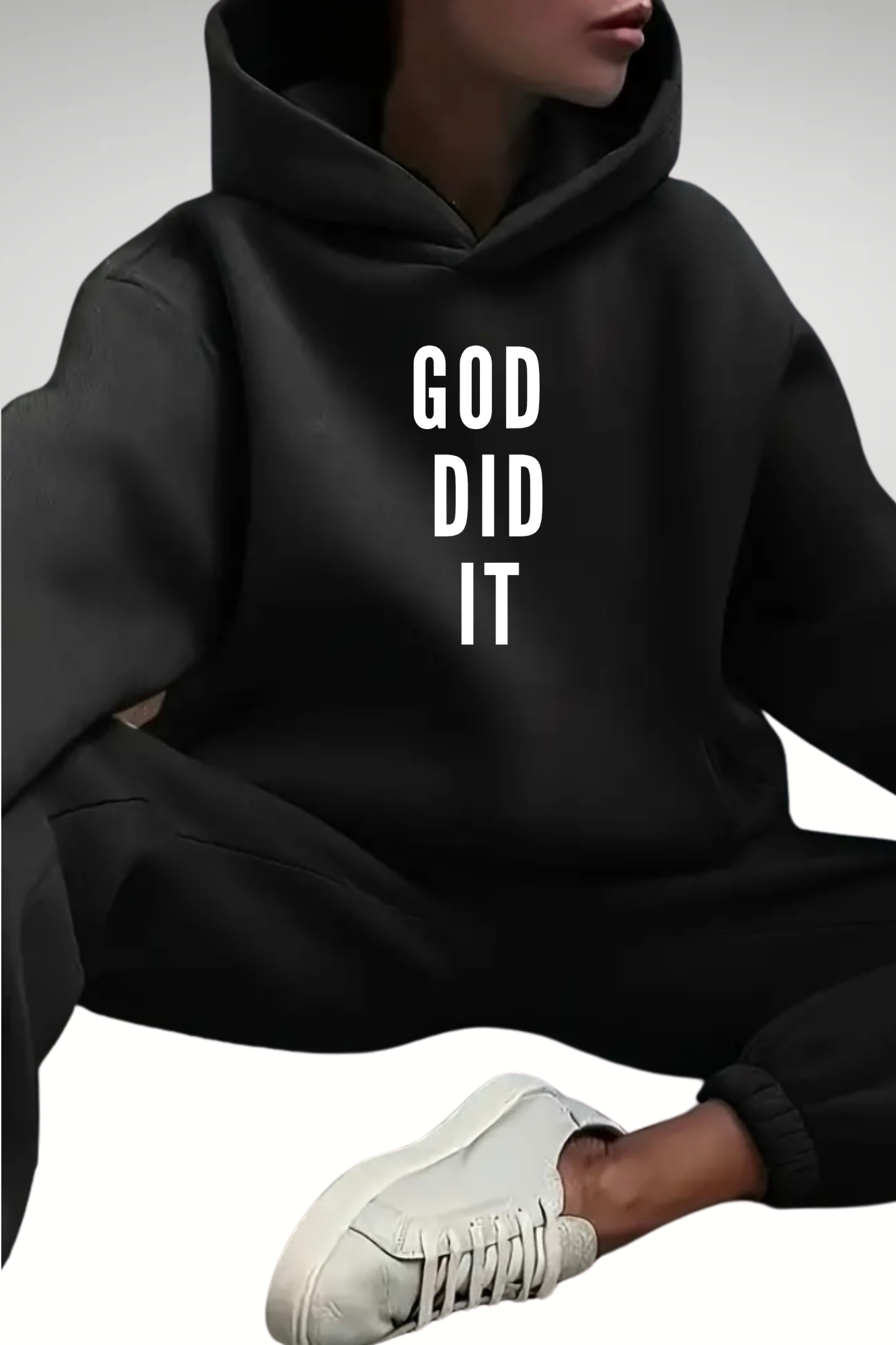 GOD DID IT SET 2 PIECE HOODIE SET