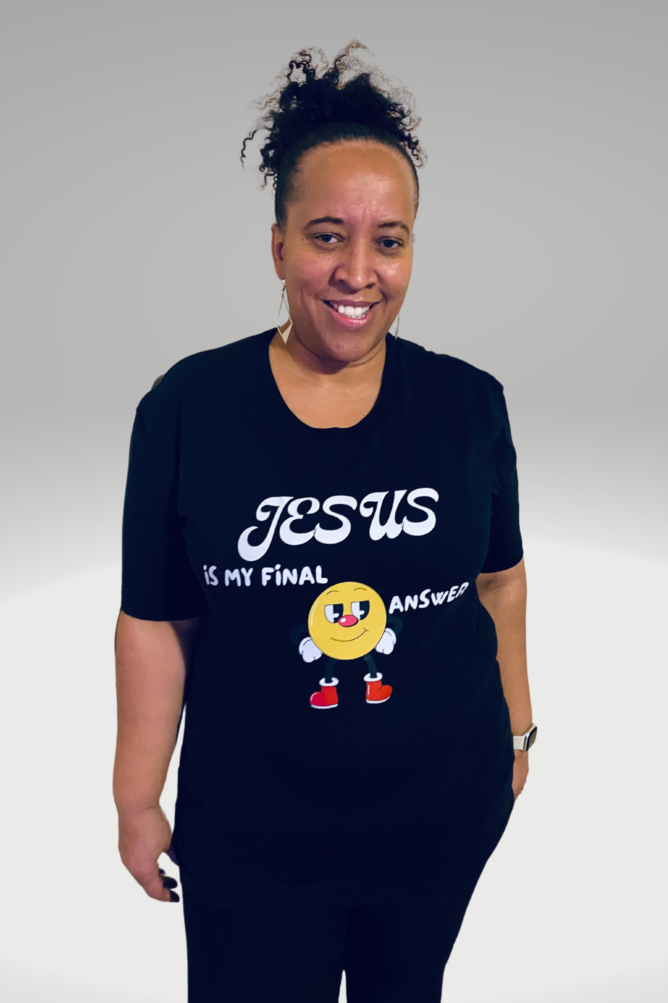 JESUS IS MY FINAL ANSWER T-SHIRT