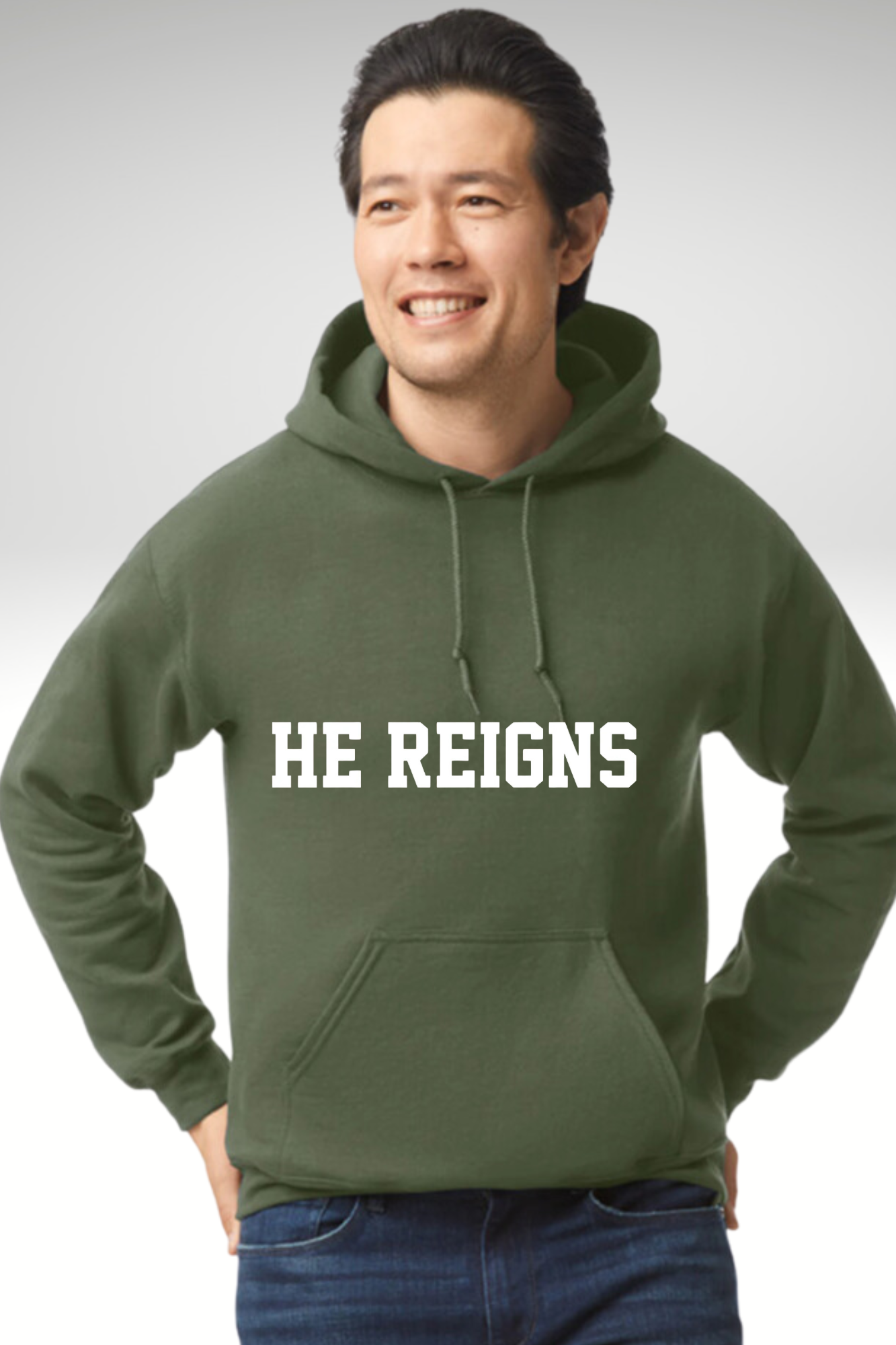 HE REIGNS HOODIE