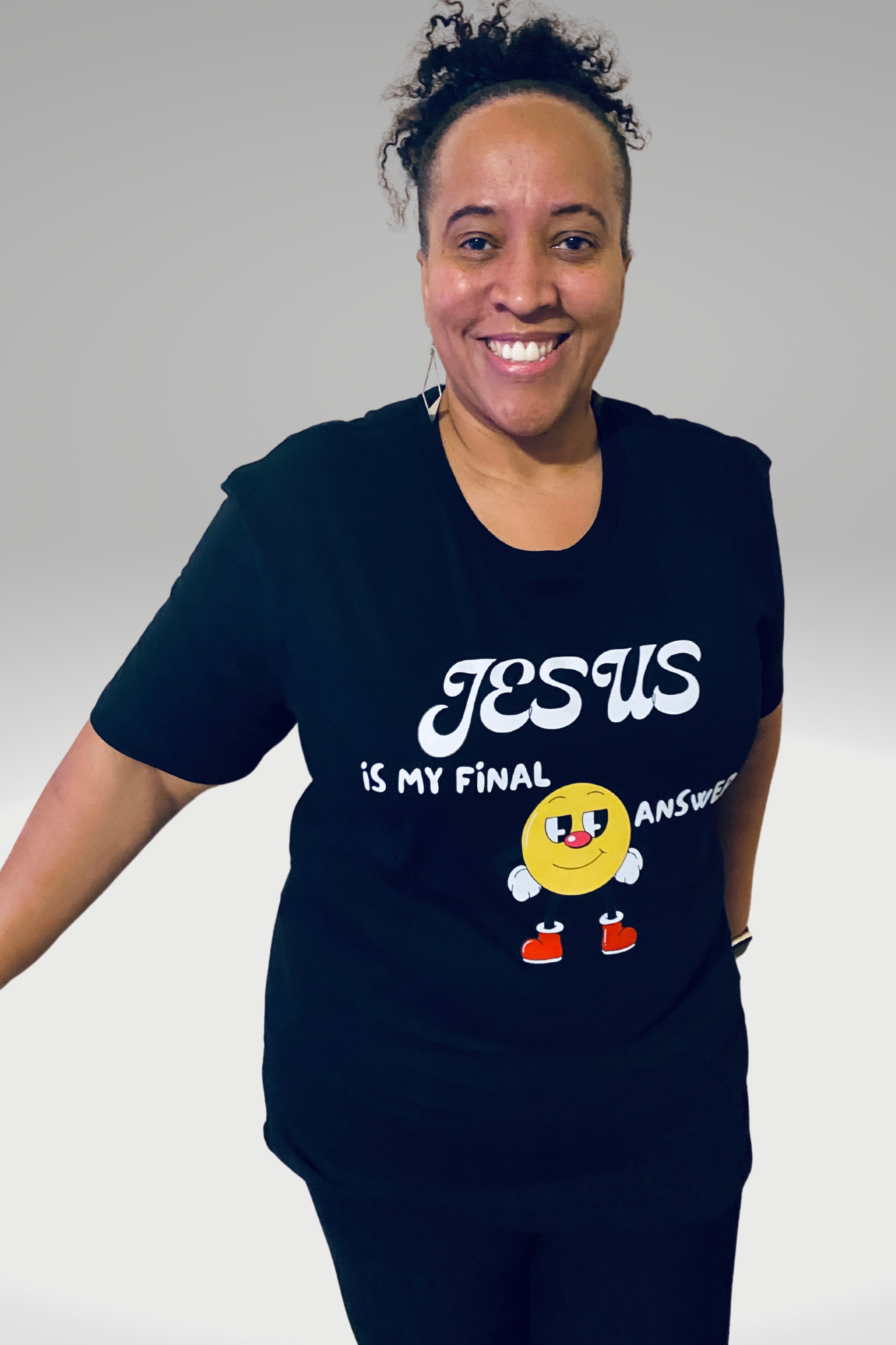 JESUS IS MY FINAL ANSWER T-SHIRT