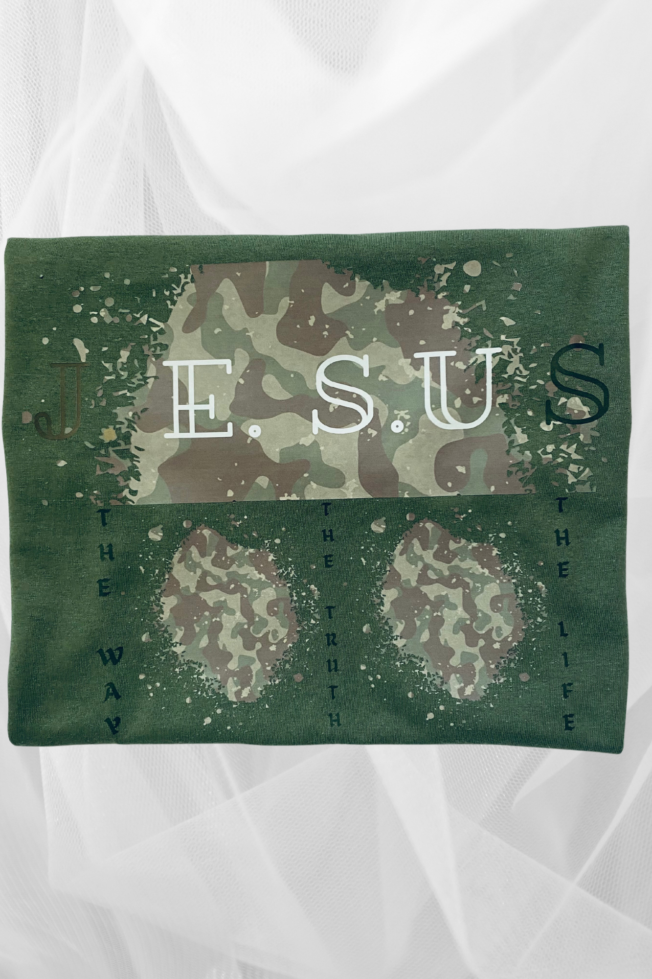J.E.S.U.S CAMO T-SHIRT