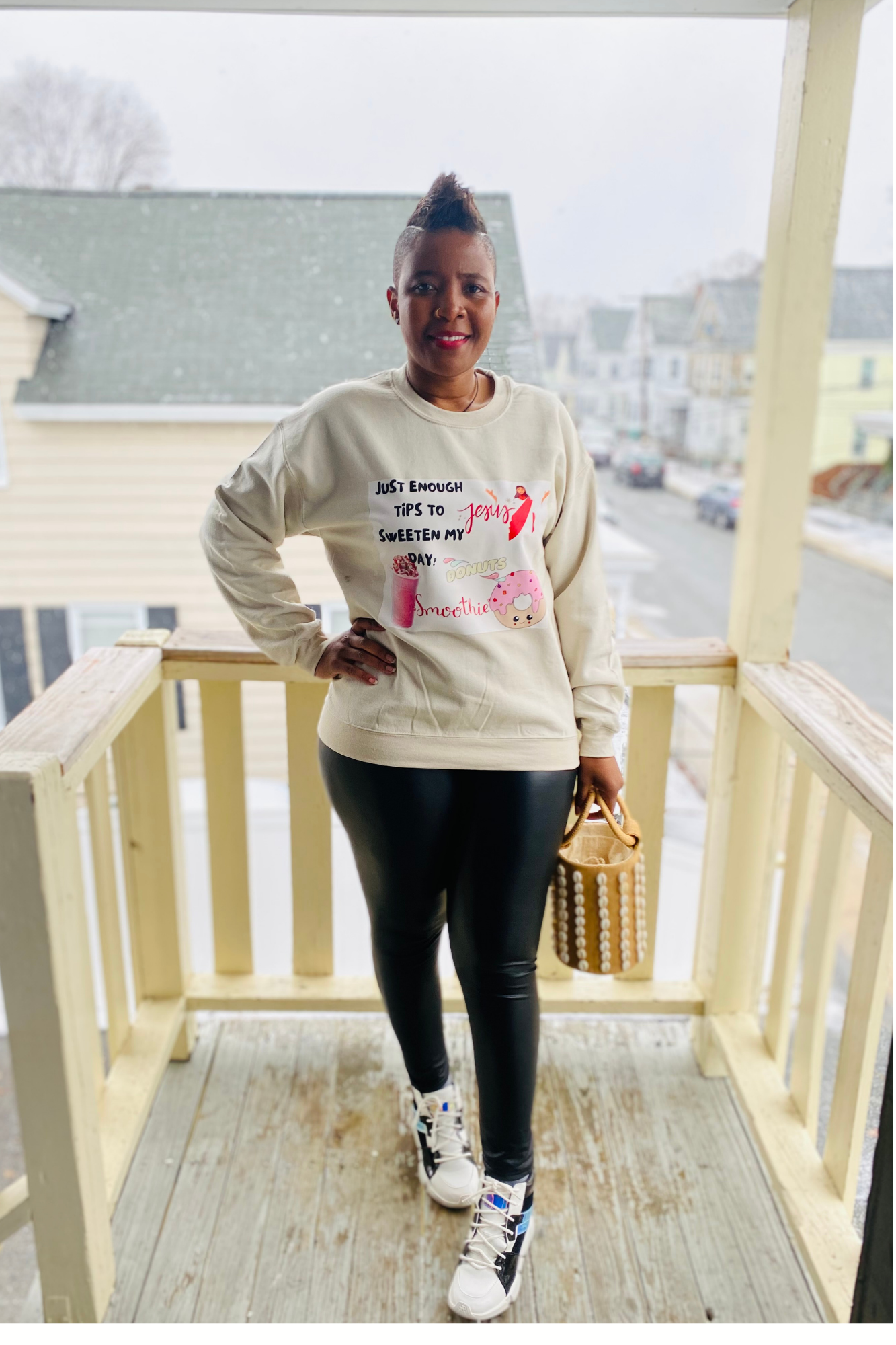 JUST ENOUGH TIPS SWEATSHIRT