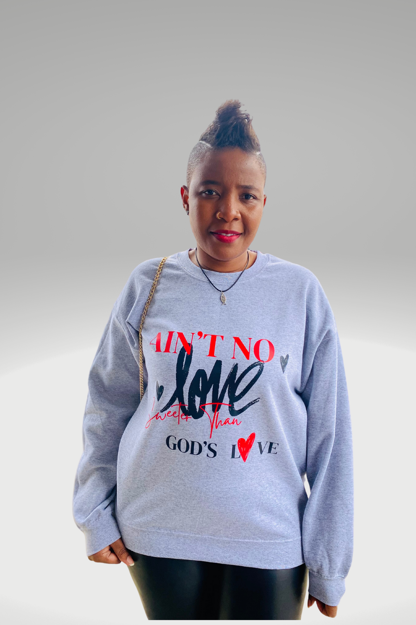 AINT NO LOVE SWEATSHIRT