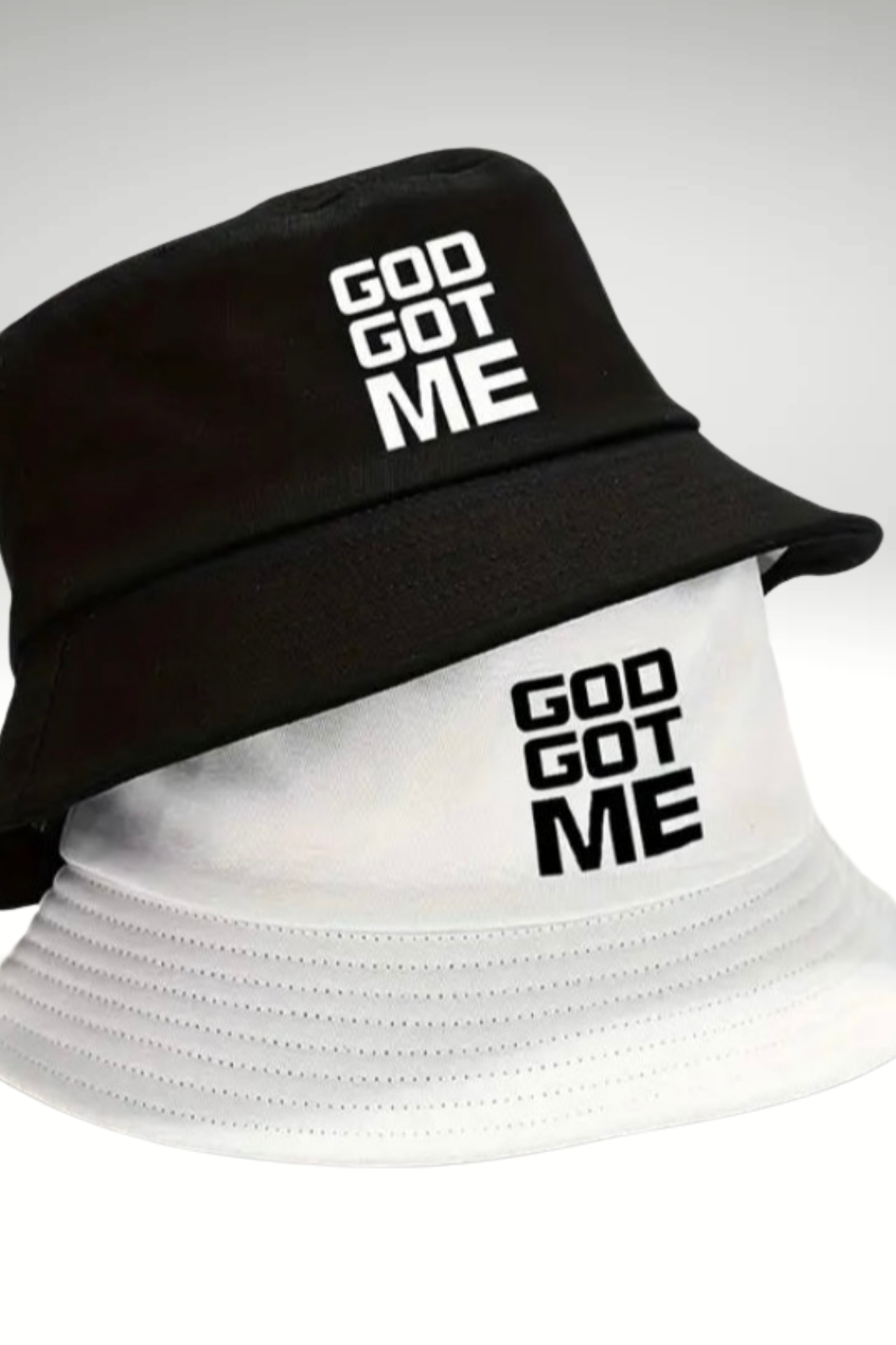 GOD GOT ME BUCKET HATS