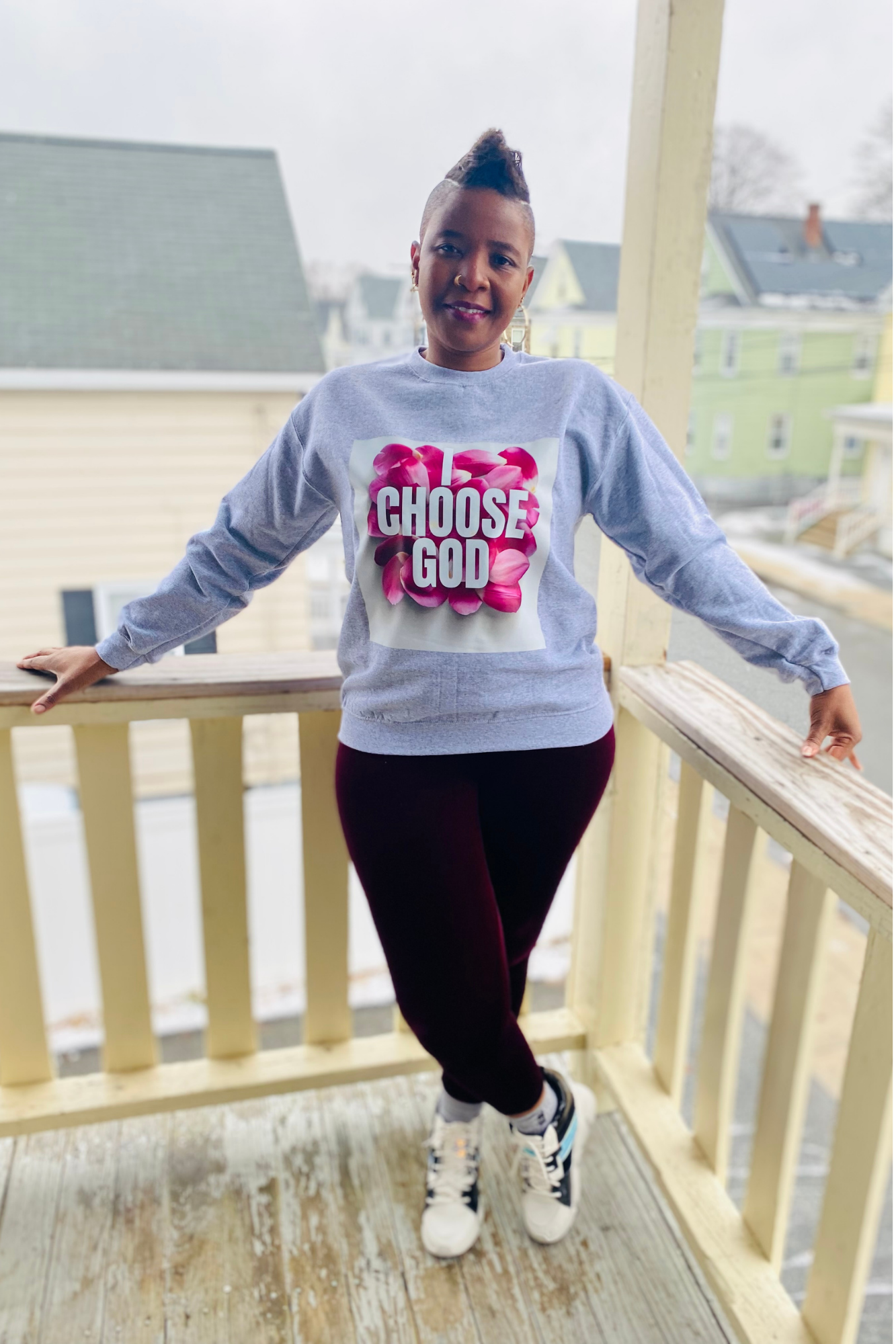 I CHOOSE GOD SWEATSHIRT