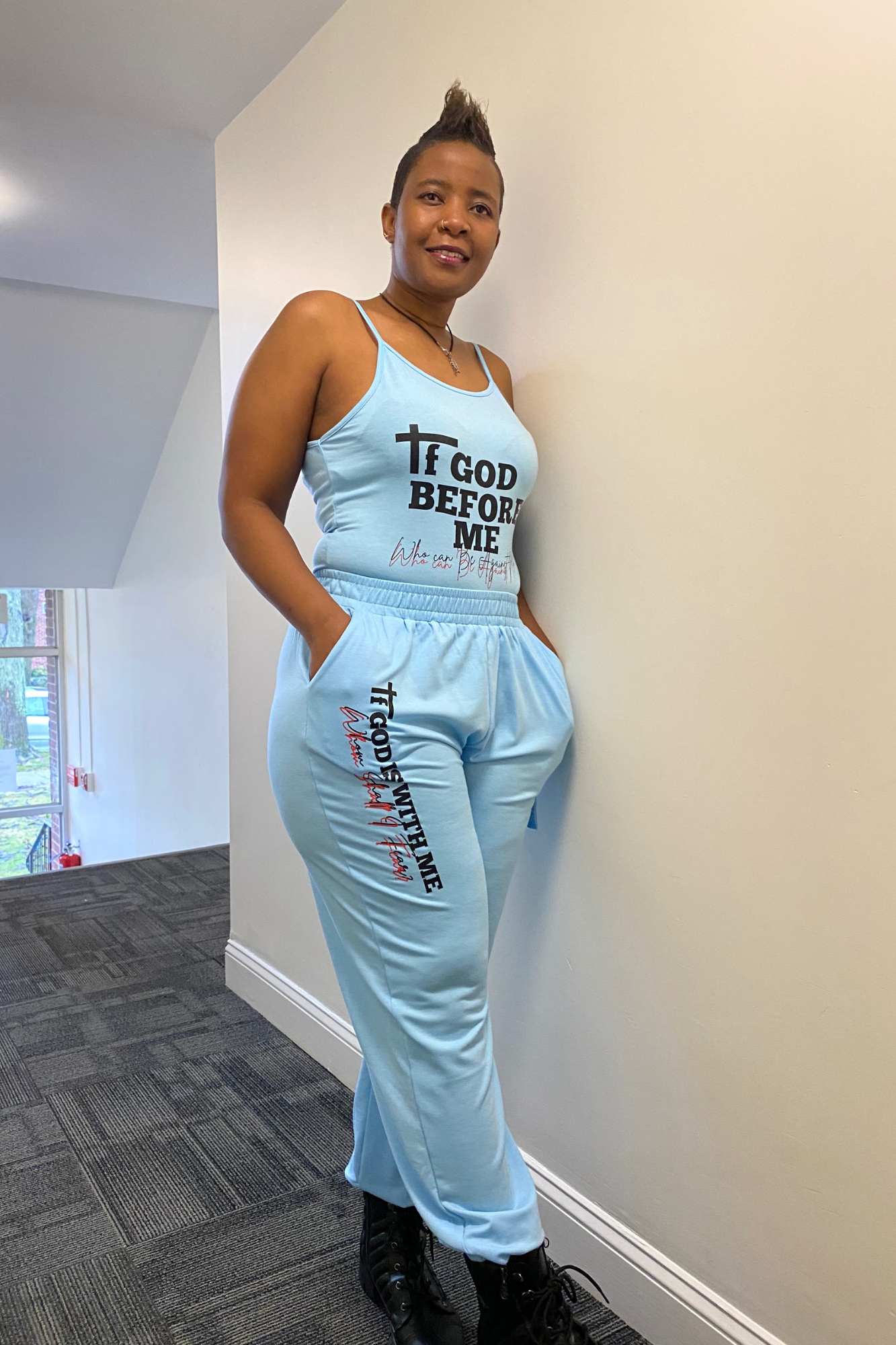 IF GOD BEFORE ME BODYSUIT SET