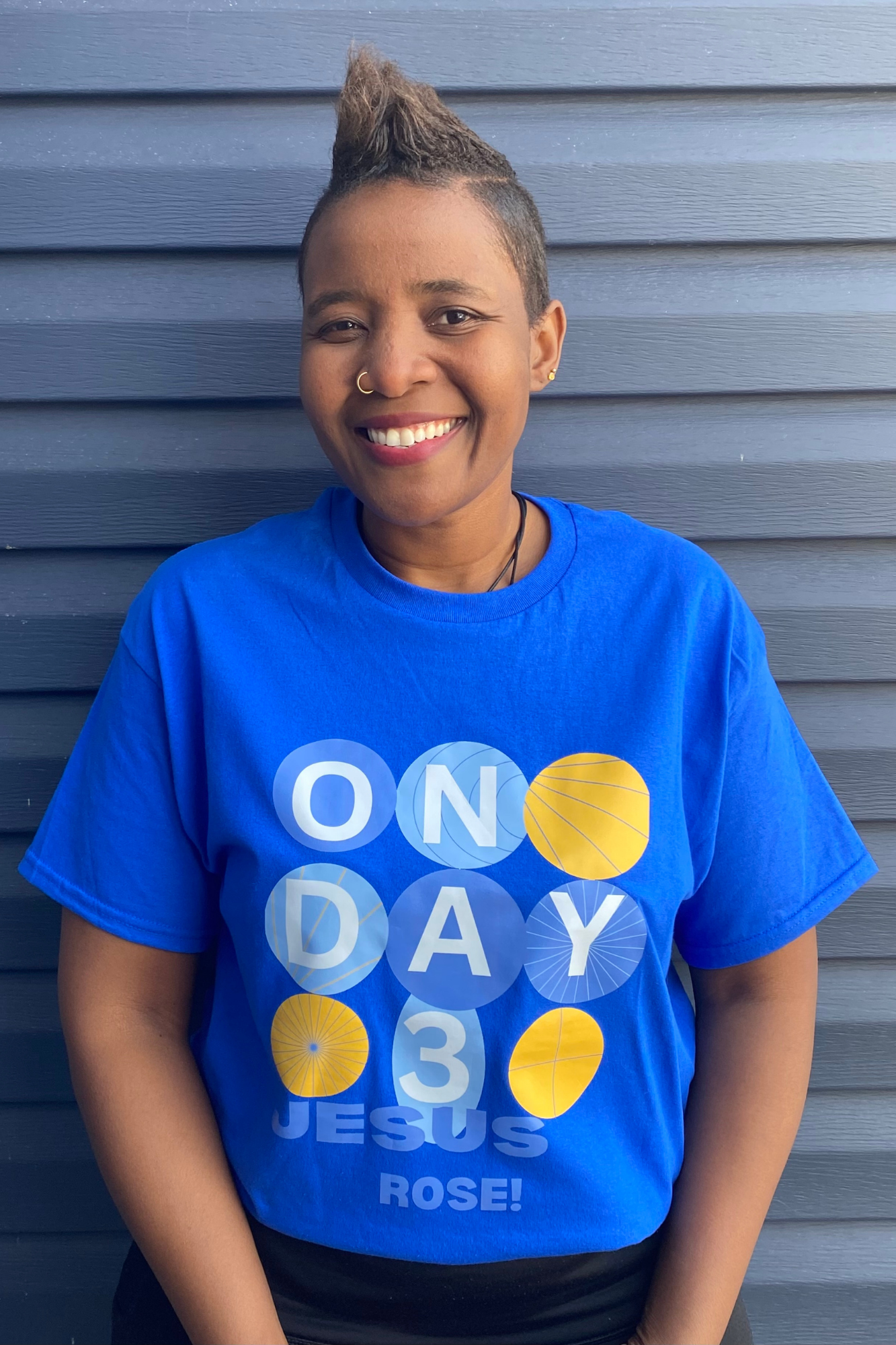 ON DAY 3 HE ROSE T-SHIRT