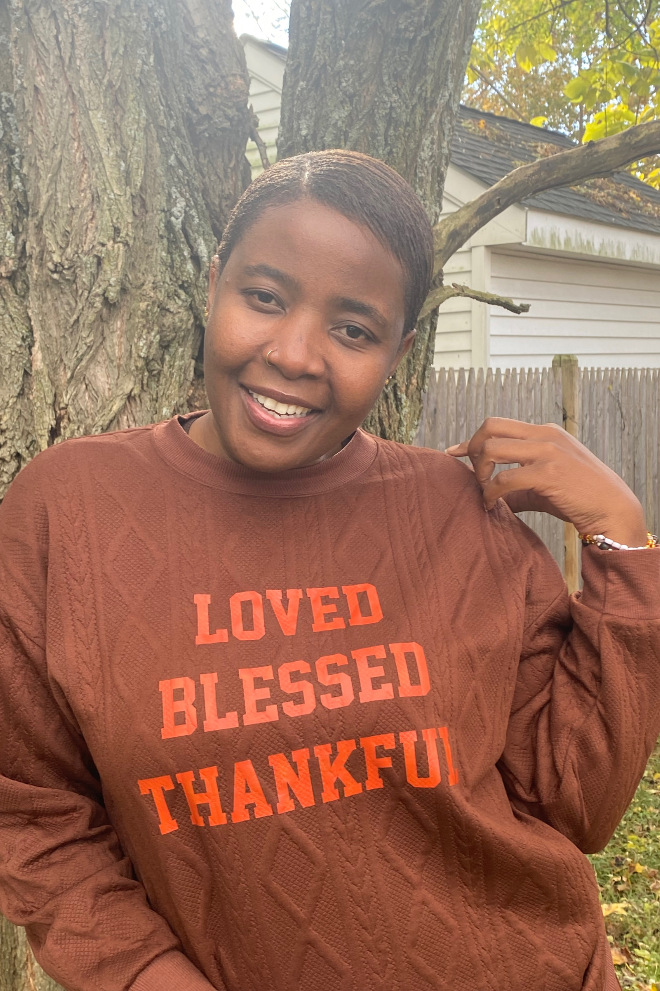 LOVED BLESSED THANKFUL JERSEYS