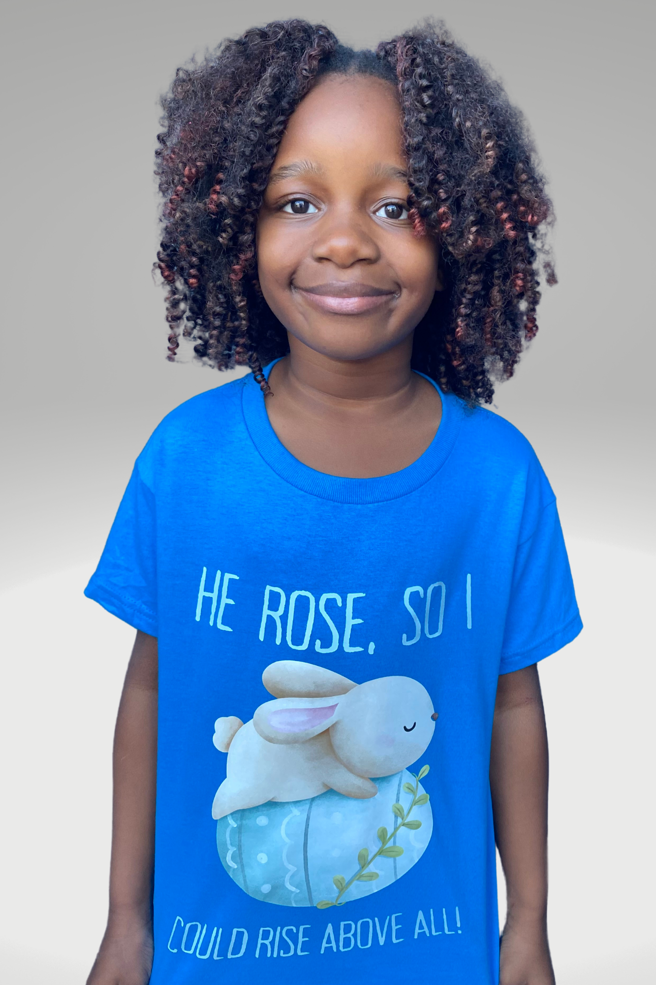 HE ROSE SO I COULD RISE KIDS T-SHIRT
