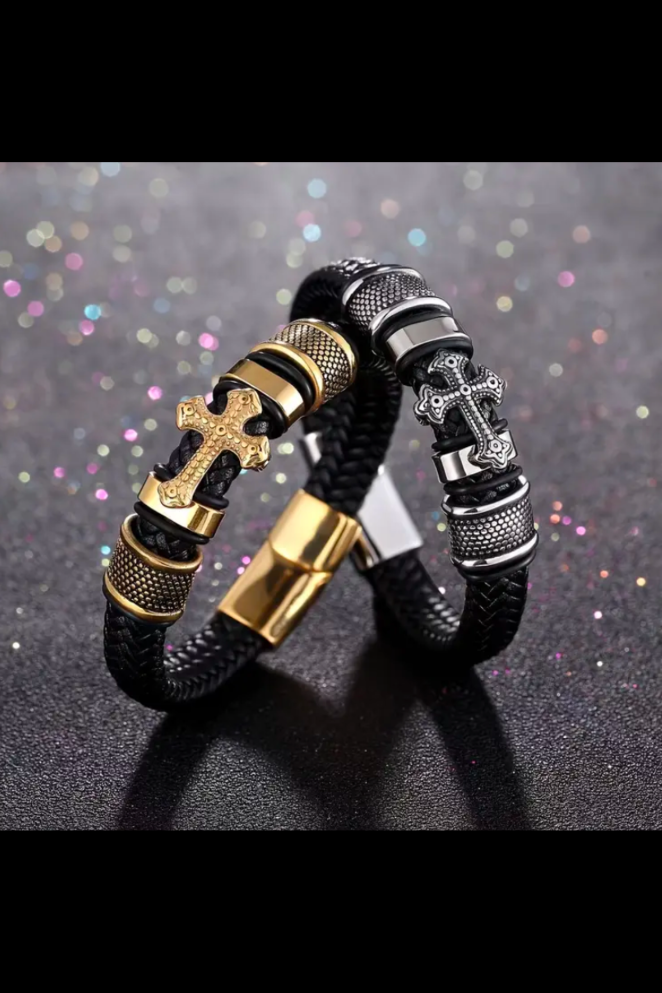 FAITHFUL ELEGANCE CROSS BRACELET