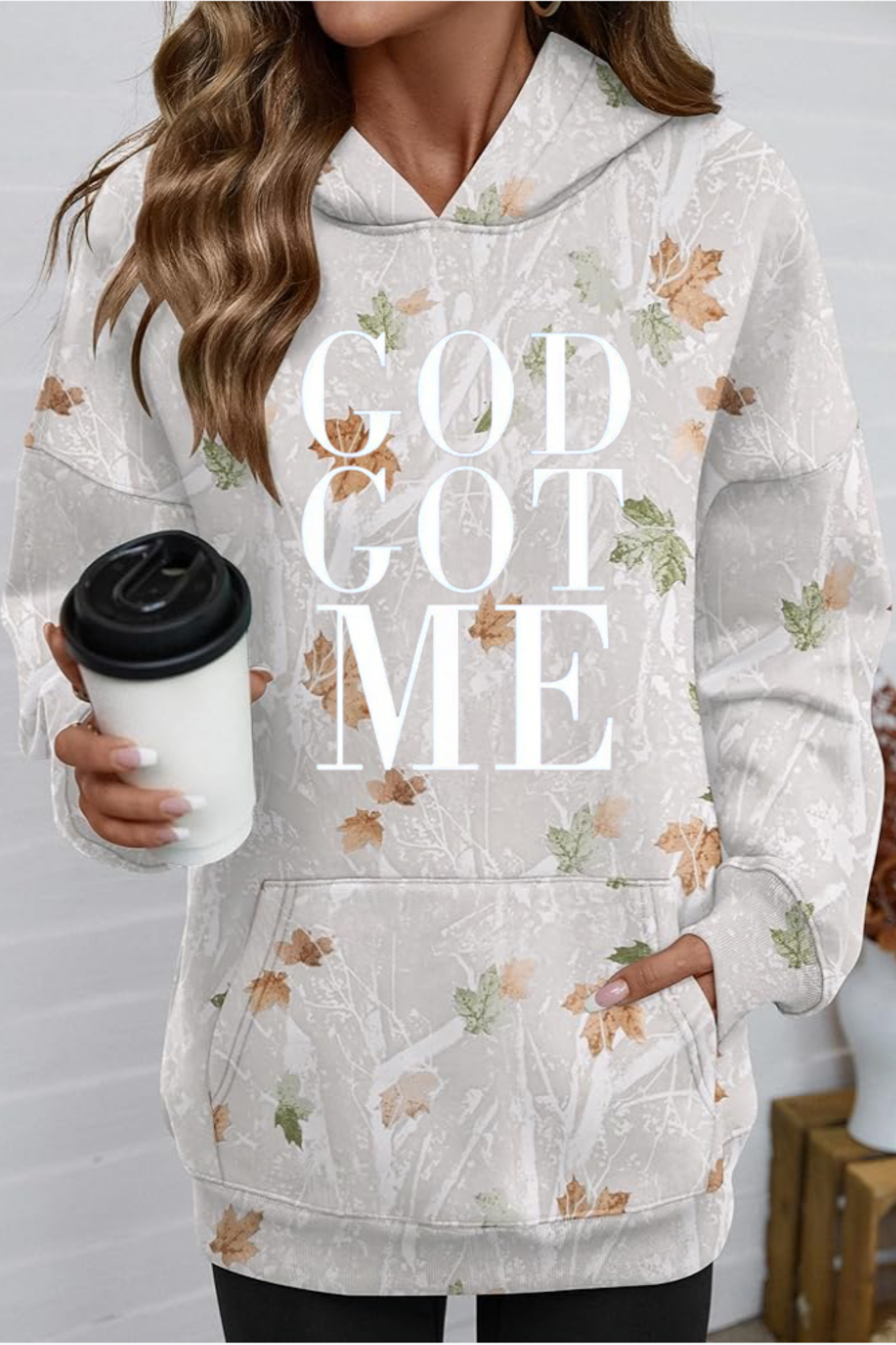 GOD GOT ME CAMO HOODIES