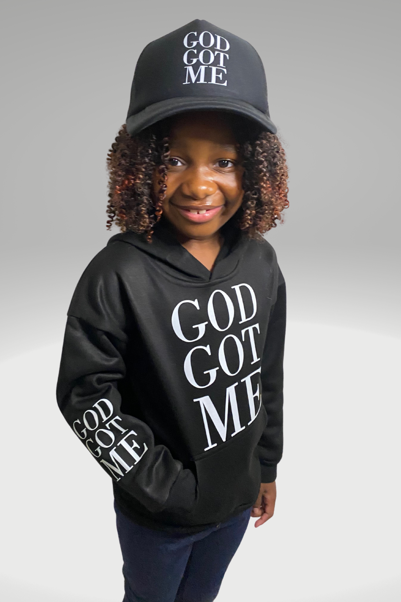 GOD GOT ME GIRLS HOODIE