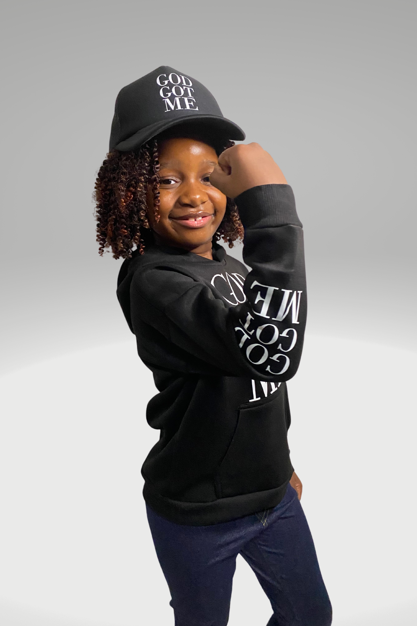 GOD GOT ME GIRLS HOODIE