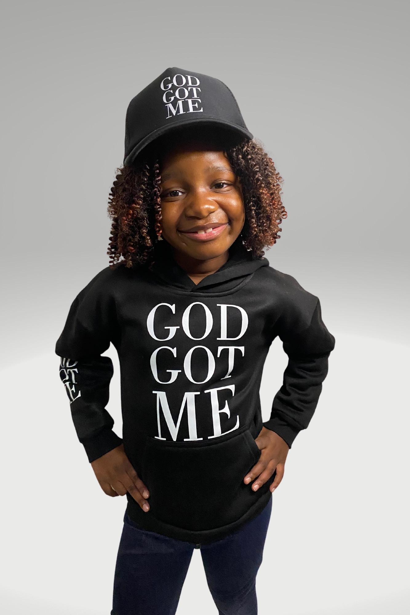 GOD GOT ME GIRLS HOODIE