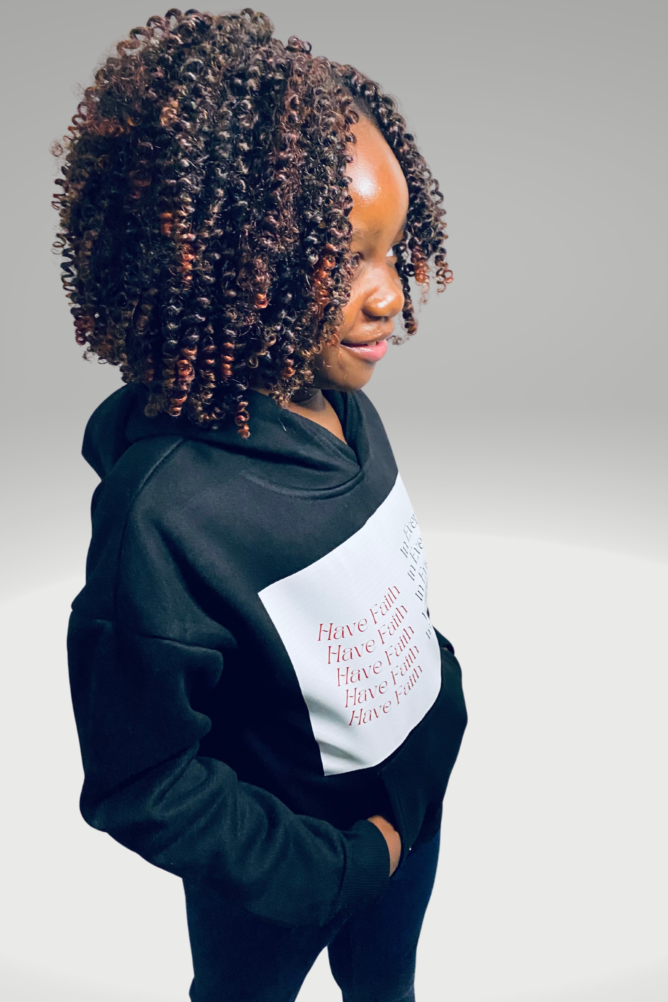 HAVE FAITH IN EVERYTHING GIRLS HOODIE