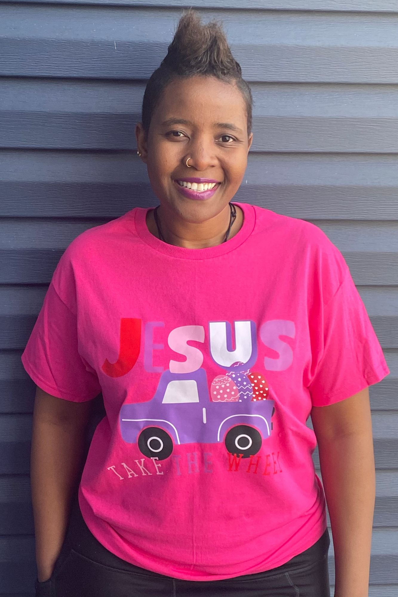 JESUS TAKE THE WHEEL T-SHIRT