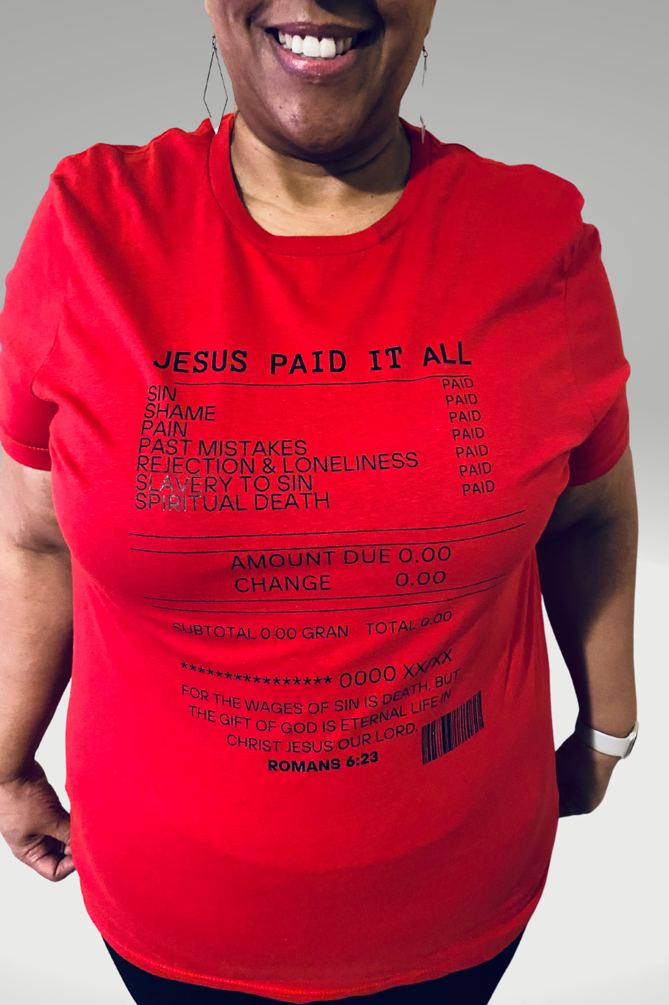 JESUS PAID IT ALL T-SHIRT