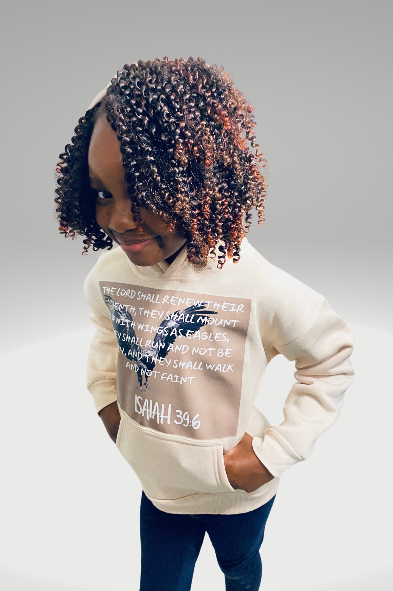 ISAIAH 39:6 GIRLS HOODIE